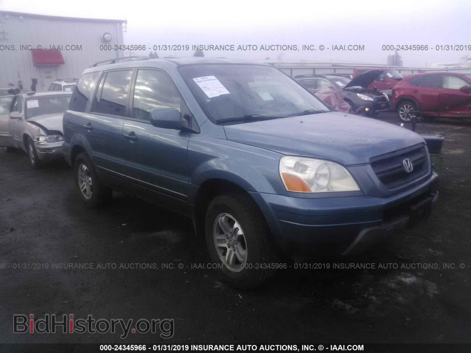 Фотография 2HKYF18575H543069 - HONDA PILOT 2005