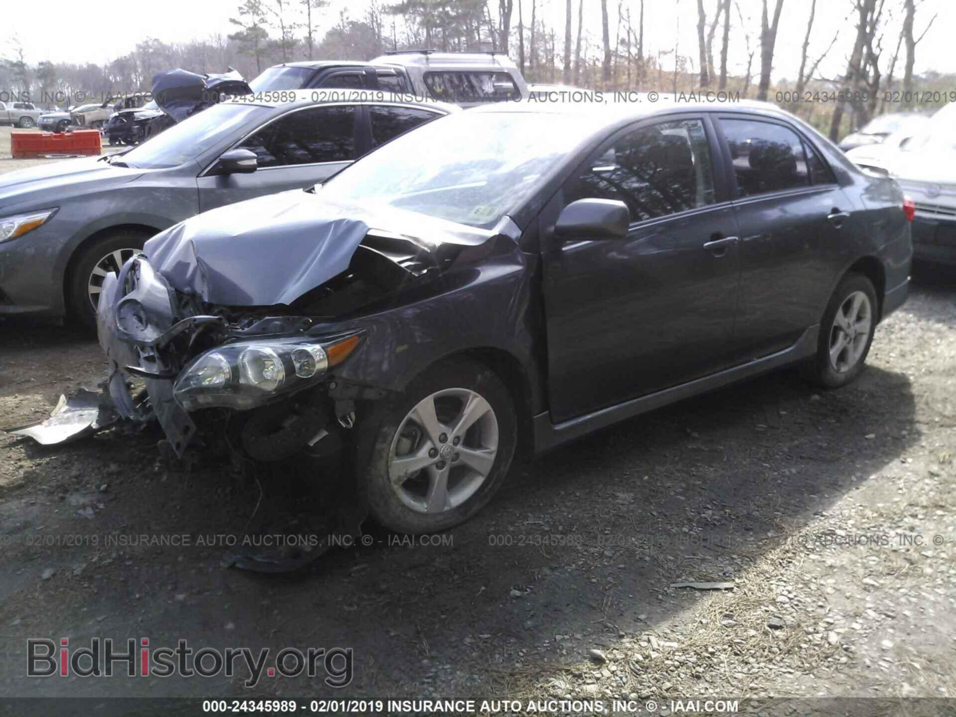 2011 TOYOTA COROLLA - VIN: 2T1BU4EE1BC704452 - Фото 2