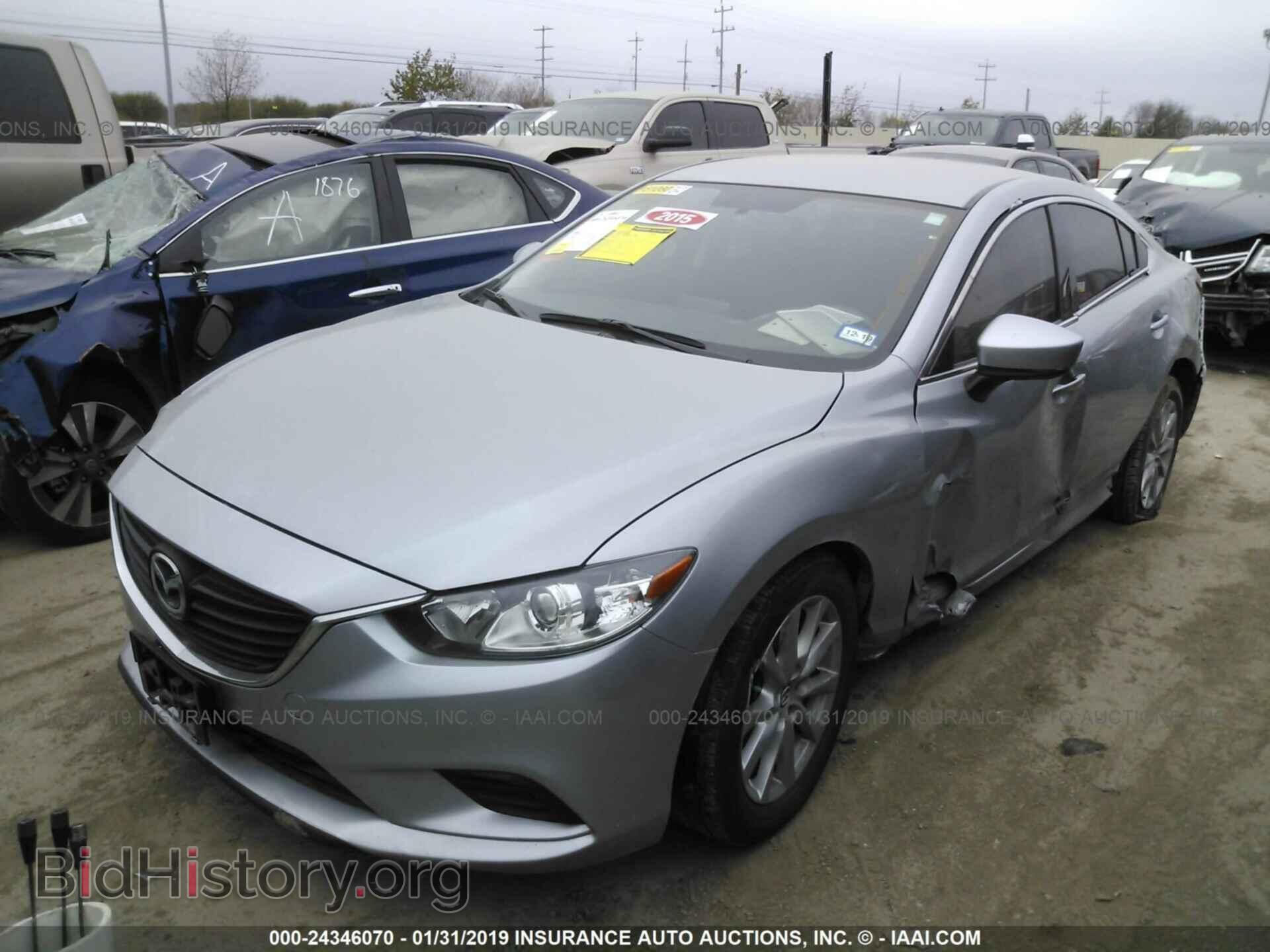 2017 MAZDA 6 - VIN: JM1GL1U56H1147933 - Фото 2