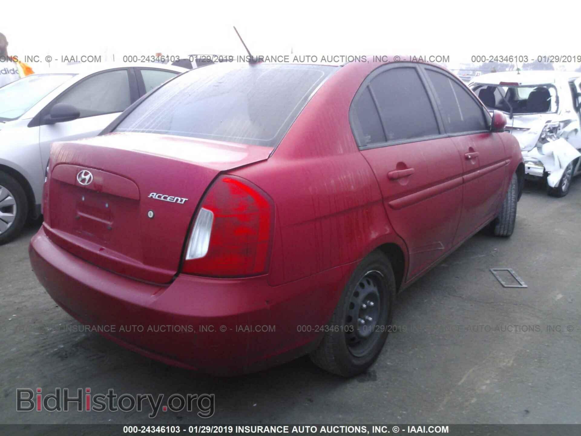 2011 HYUNDAI ACCENT - VIN: KMHCN4AC2BU614845 - Фото 4