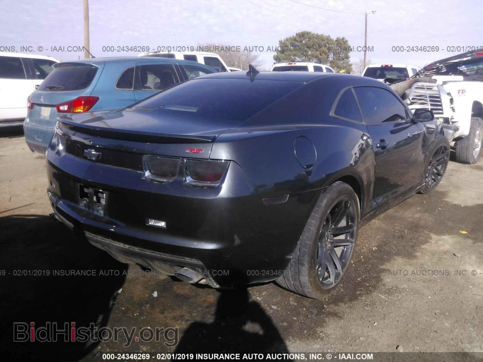 2011 CHEVROLET CAMARO - VIN: 2G1FB1ED2B9159559 - Фото 4