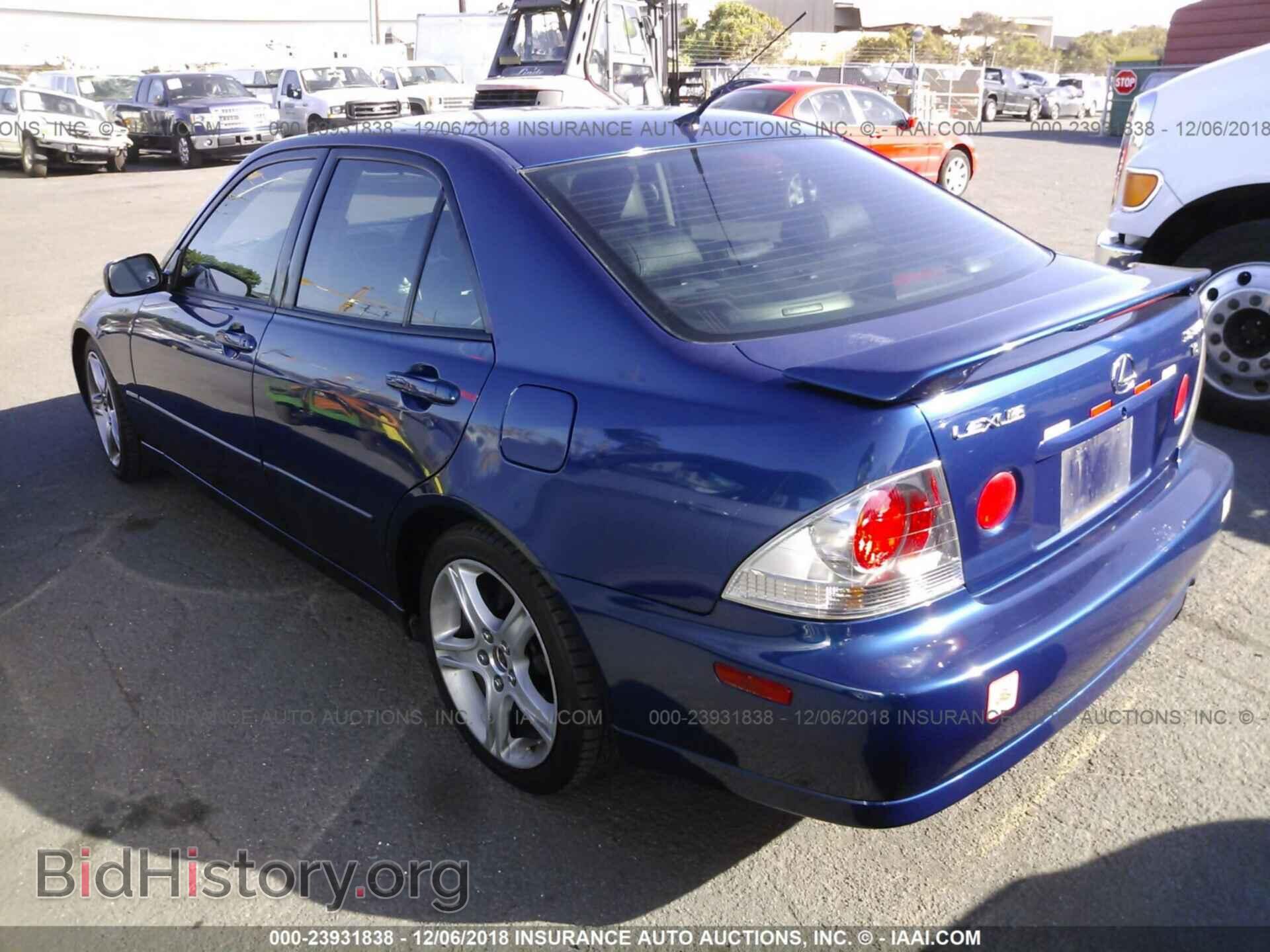 2001 LEXUS IS - VIN: JTHBD182810022613 - Фото 3