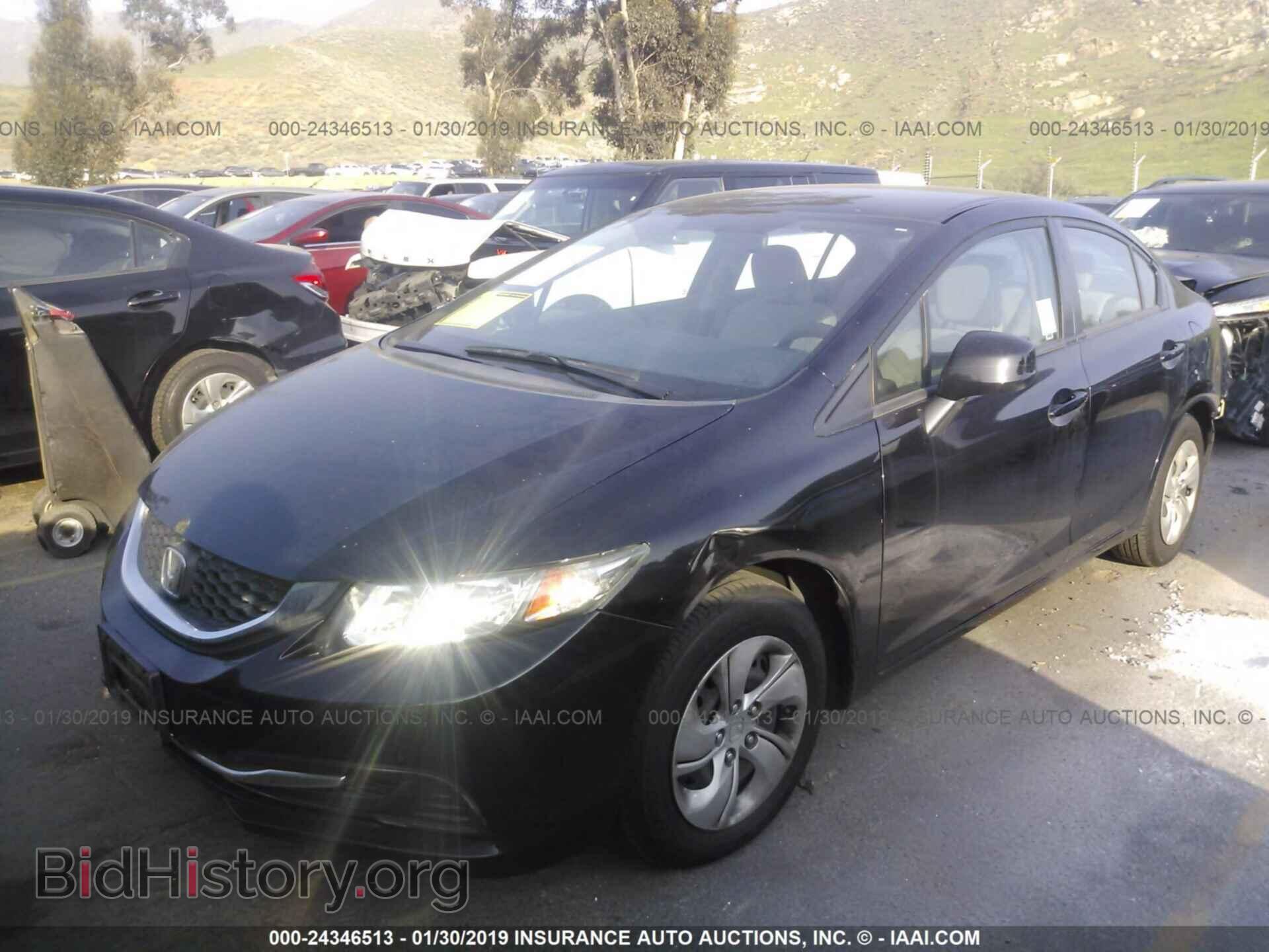 2013 HONDA CIVIC - VIN: 19XFB2F51DE291348 - Фото 2