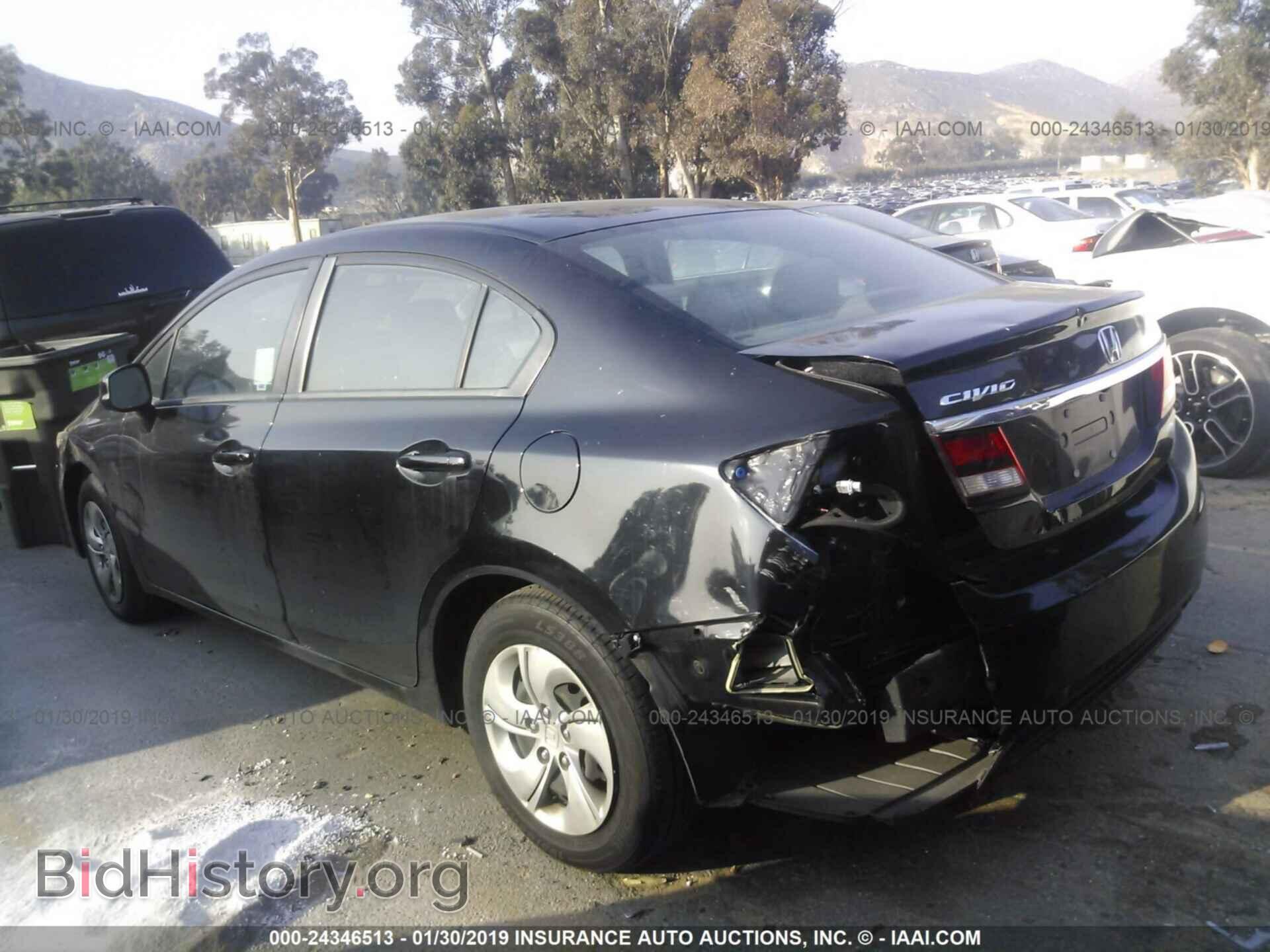 2013 HONDA CIVIC - VIN: 19XFB2F51DE291348 - Фото 3
