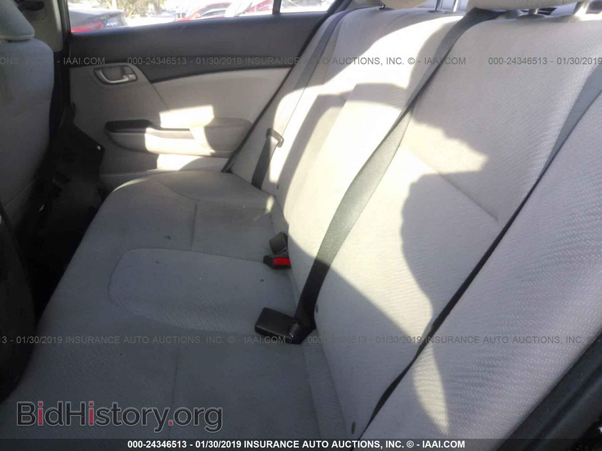 2013 HONDA CIVIC - VIN: 19XFB2F51DE291348 - Фото 8