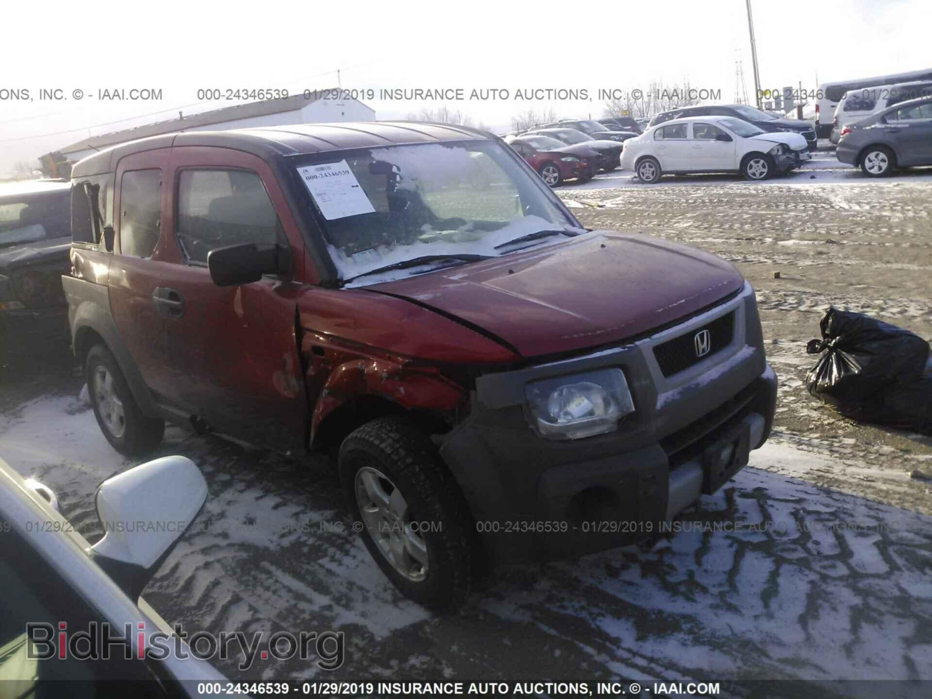Фотография 5J6YH28573L035297 - HONDA ELEMENT 2003