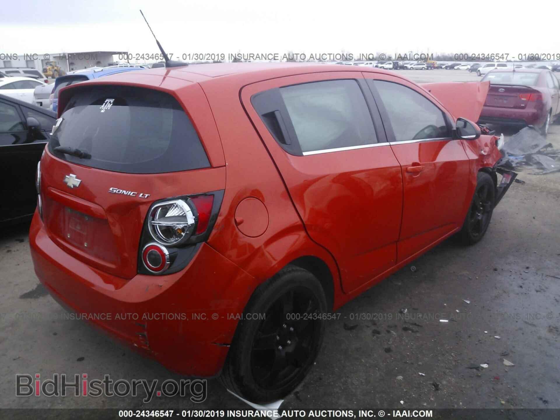 2012 CHEVROLET SONIC - VIN: 1G1JD6SH6C4176507 - Фото 4