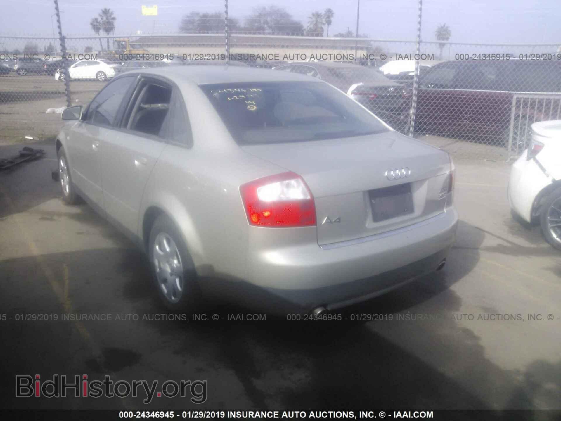 2002 AUDI A4 - VIN: WAULC68E62A193756 - Photo 3
