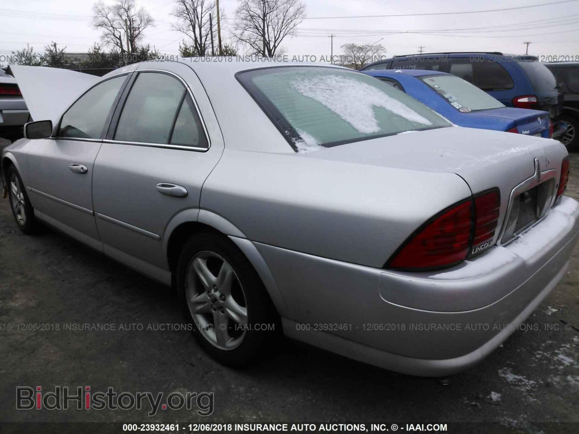 2000 LINCOLN LS - VIN: 1LNHM86S4YY855923 - Фото 3