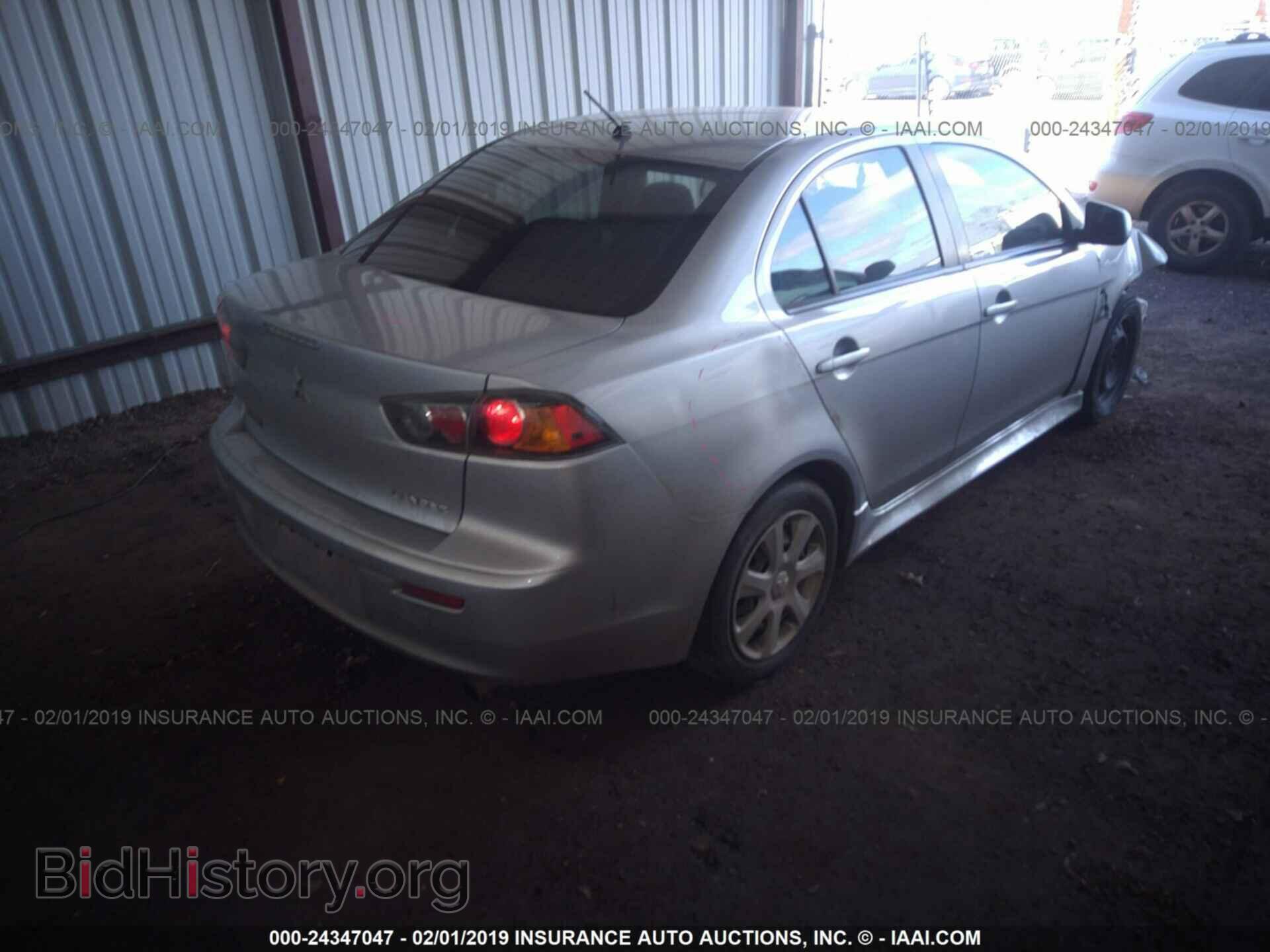2013 MITSUBISHI LANCER - VIN: JA32U2FU4DU007873 - Фото 4
