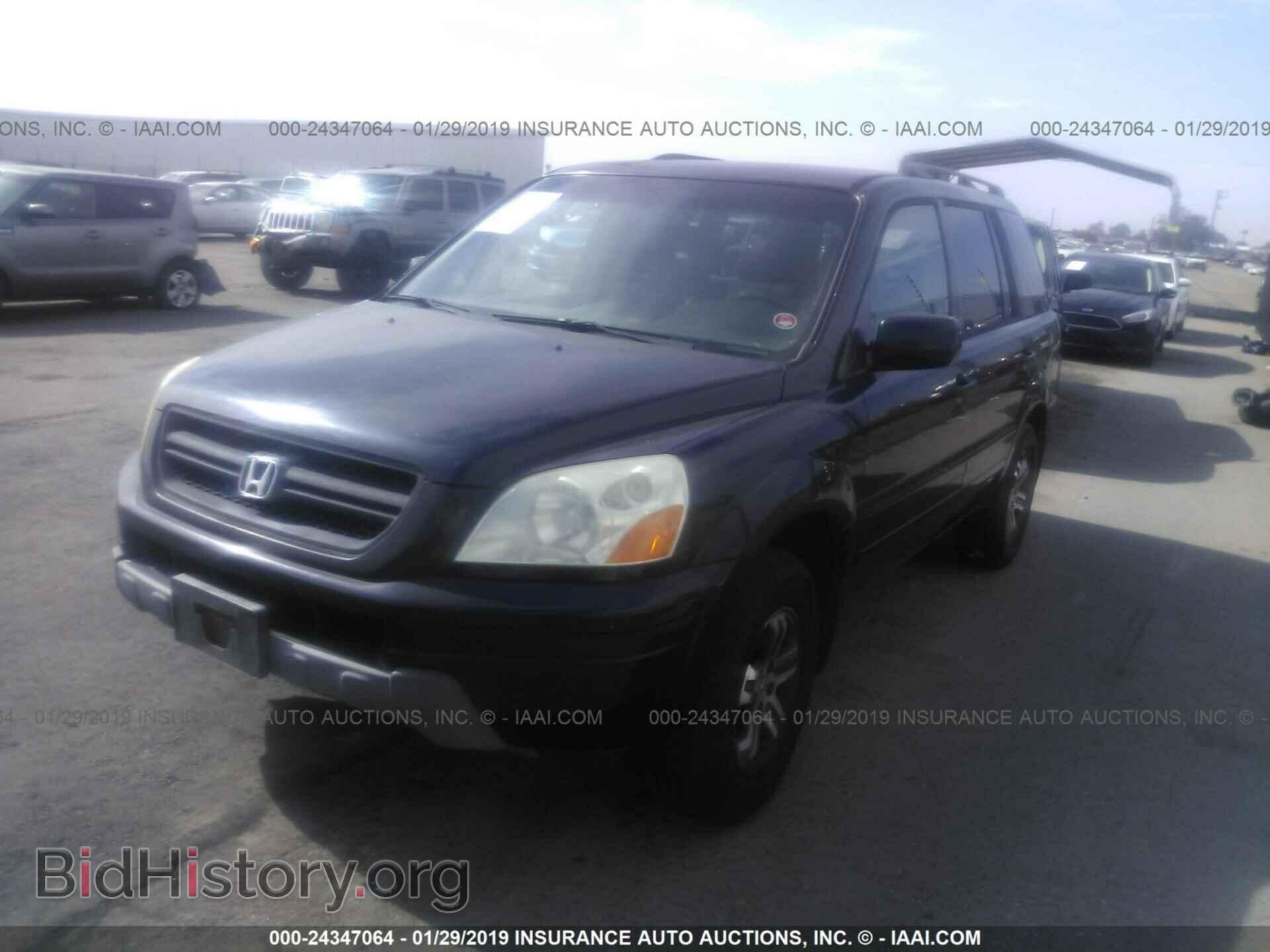 2005 HONDA PILOT - VIN: 2HKYF18425H570218 - Фото 2