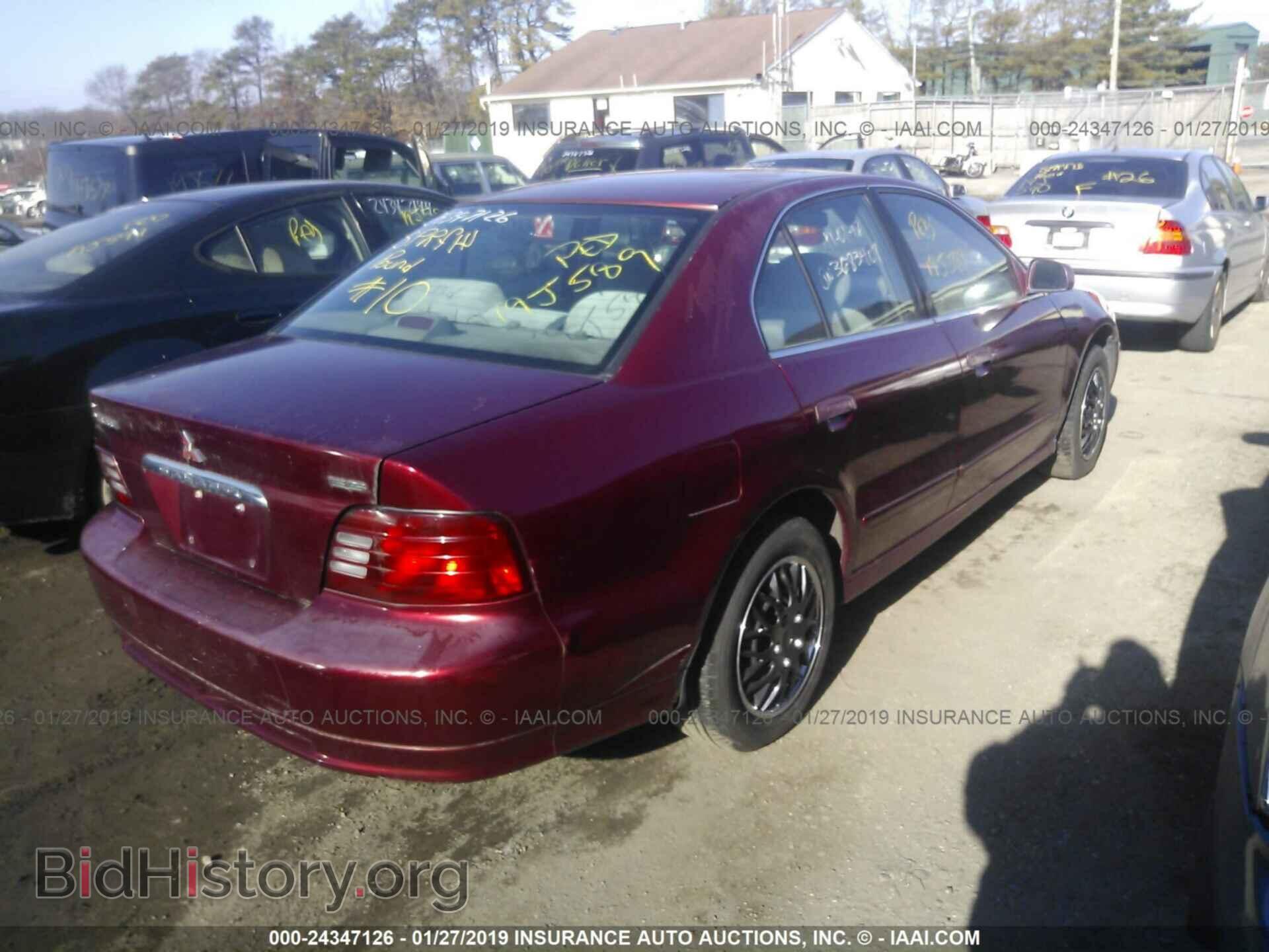 2001 MITSUBISHI GALANT - VIN: 4A3AA46G31E204760 - Фото 4