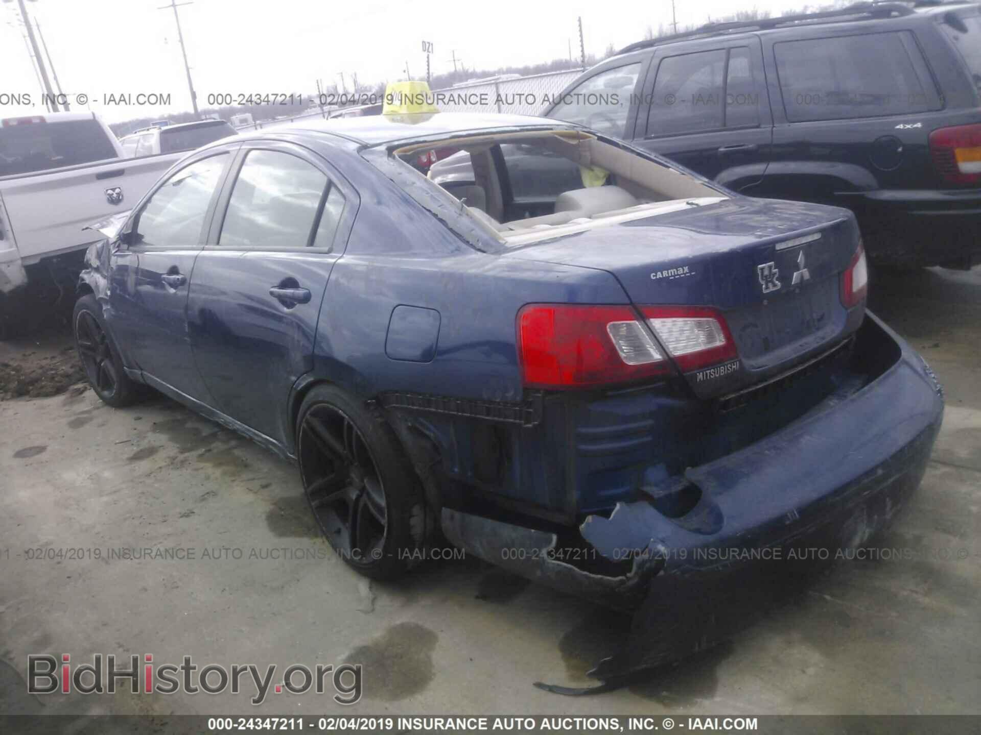 2009 MITSUBISHI GALANT - VIN: 4A3AB36F99E027853 - Фото 3