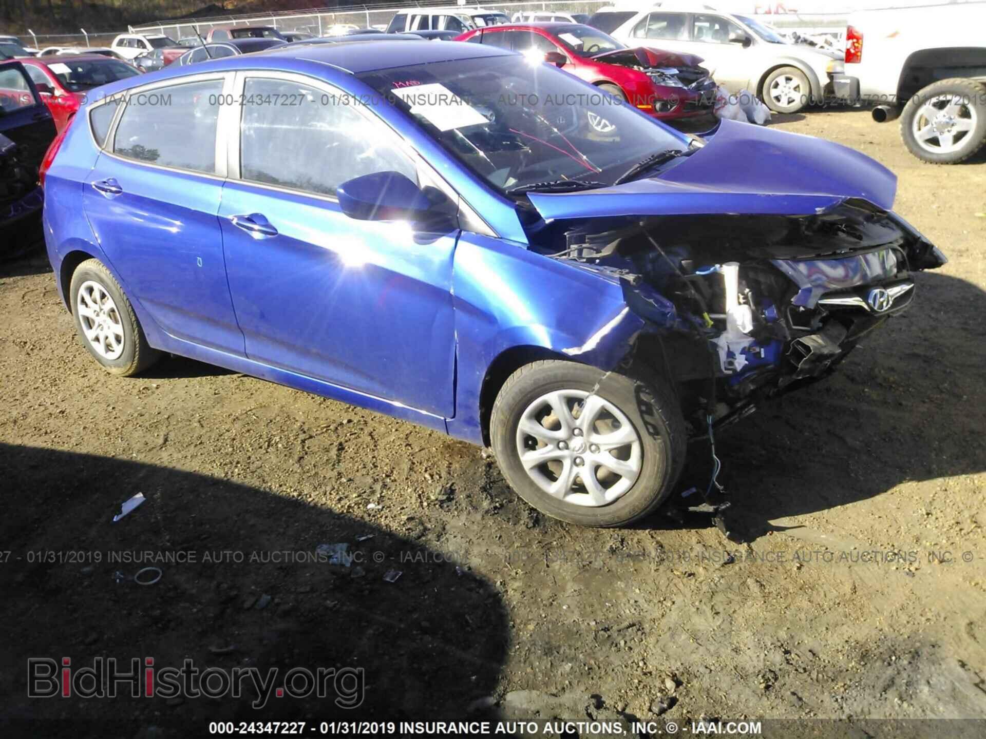 Фотография KMHCT5AE0DU118877 - HYUNDAI ACCENT 2013