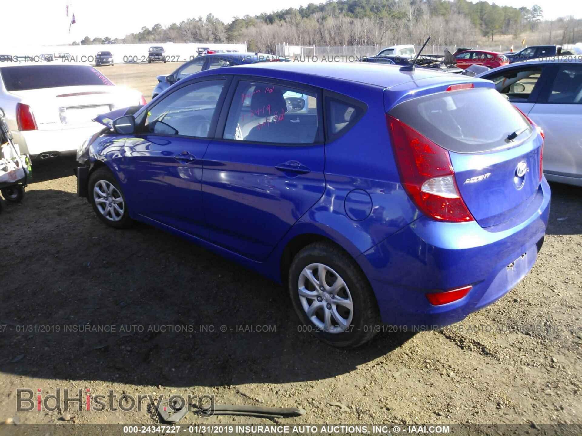 2013 HYUNDAI ACCENT - VIN: KMHCT5AE0DU118877 - Фото 3