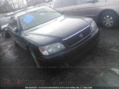 2000 Lexus LS, black — VIN JT8BH28F2Y0175723, IAAI
