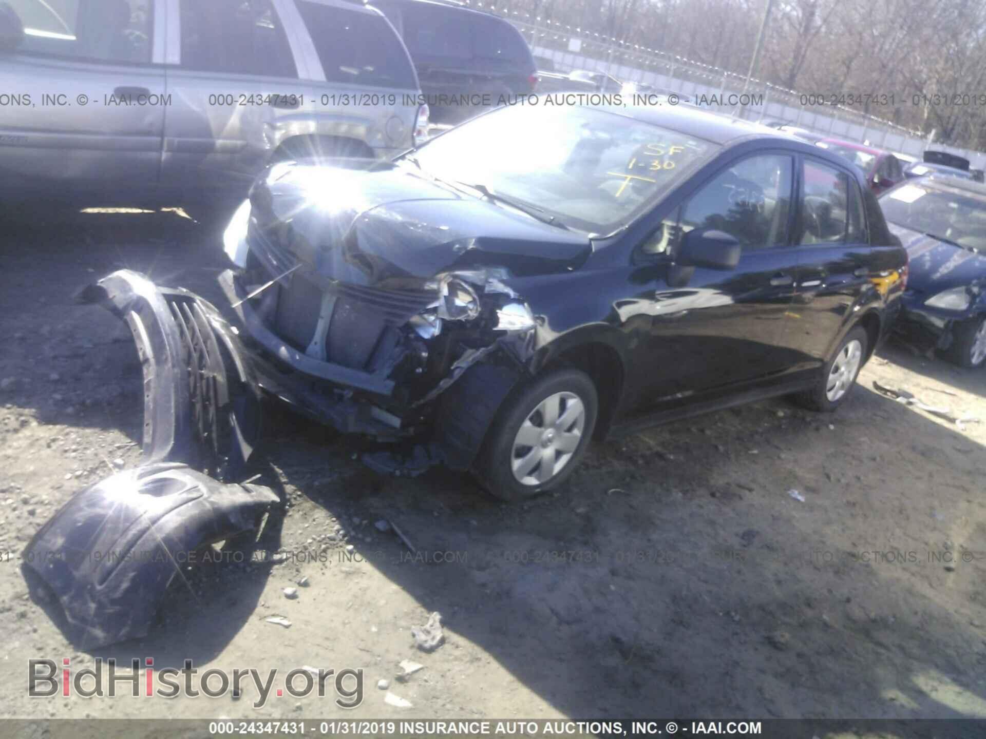 2009 NISSAN VERSA - VIN: 3N1CC11E69L455345 - Фото 2