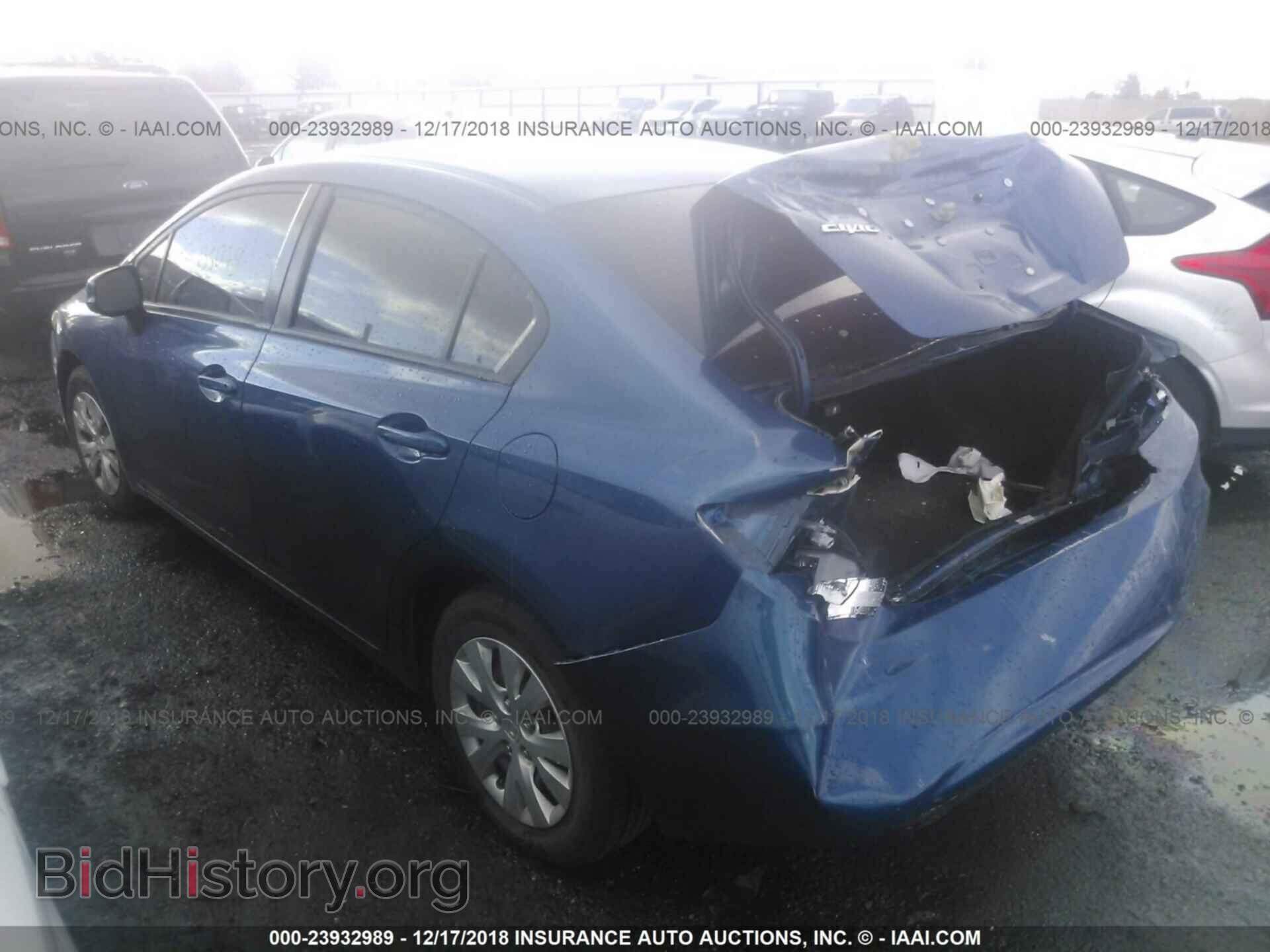 2012 HONDA CIVIC - VIN: 2HGFB2F59CH506348 - Фото 3