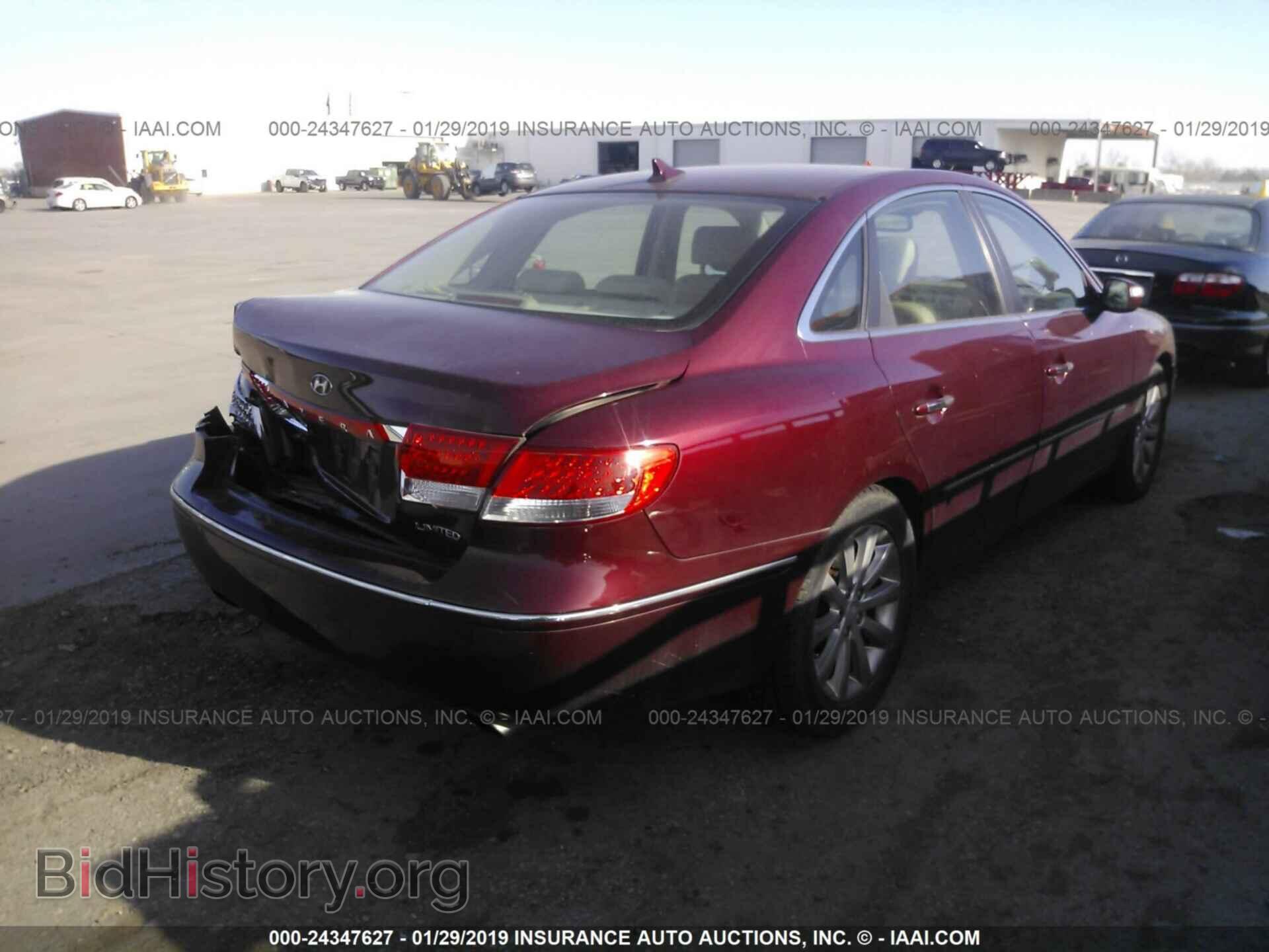 2009 HYUNDAI AZERA - VIN: KMHFC46F59A370612 - Фото 4
