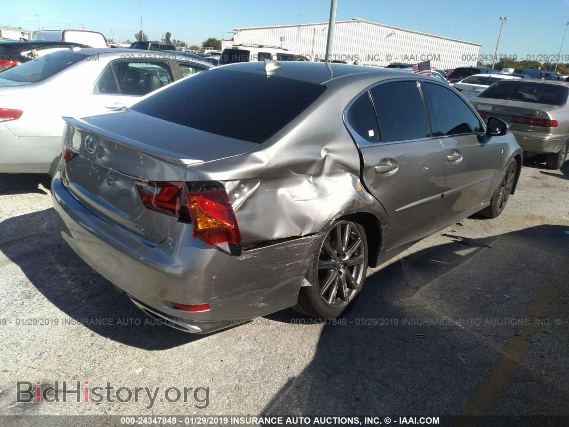 2015 LEXUS GS - VIN: JTHBE1BL9FA005965 - Фото 4