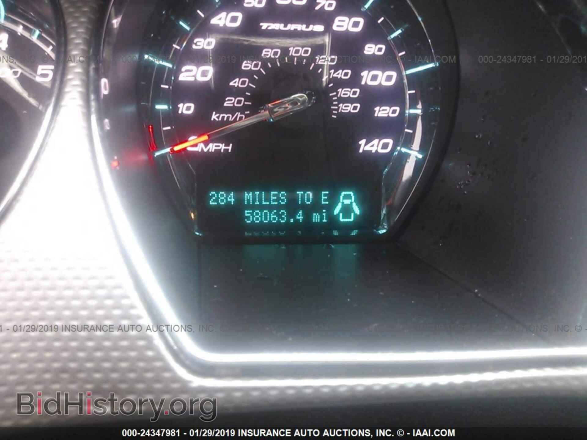 2012 FORD TAURUS - VIN: 1FAHP2EWXCG107145 - Фото 7