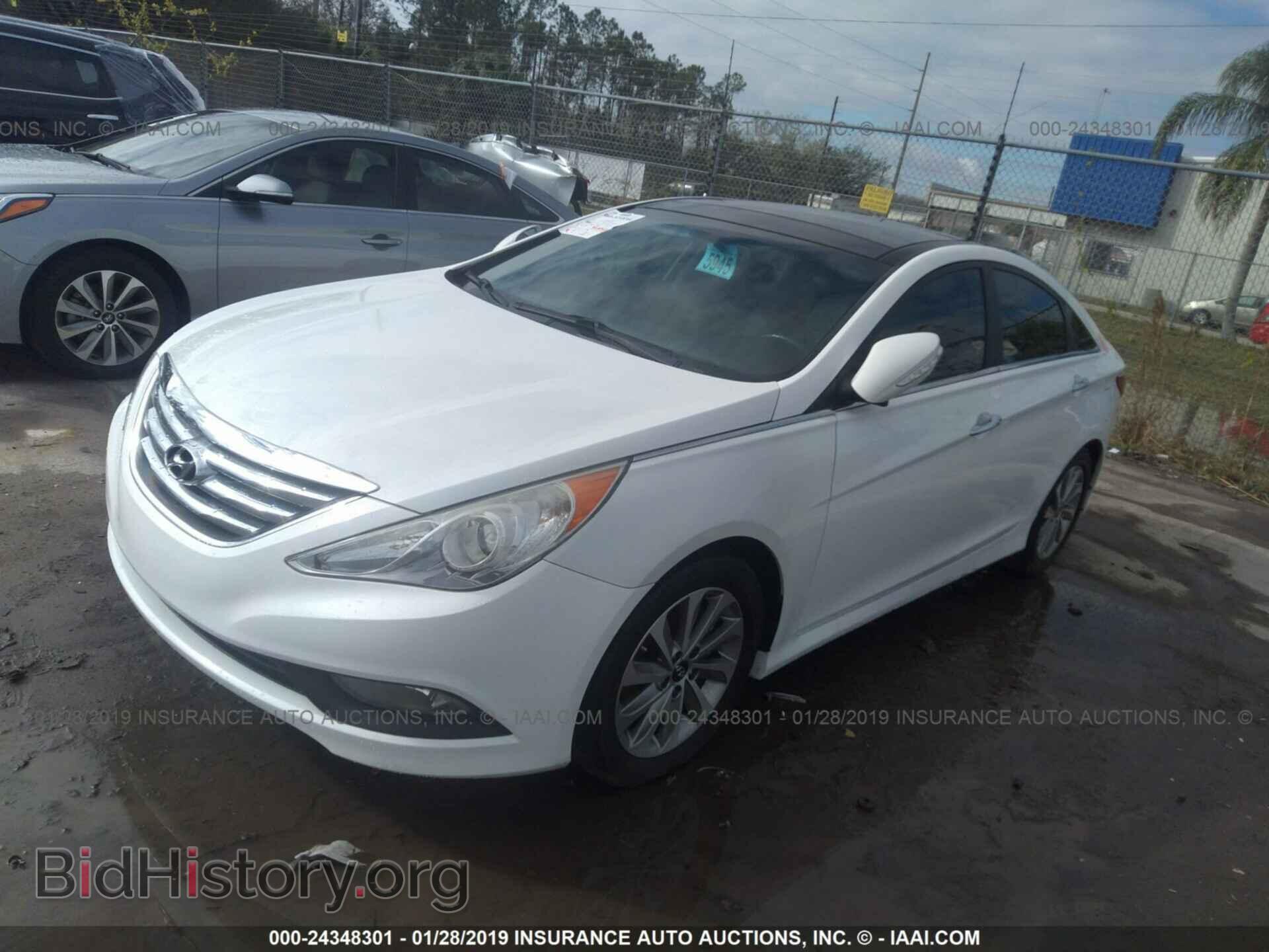 2014 HYUNDAI SONATA - VIN: 5NPEC4AC7EH921963 - Photo 2