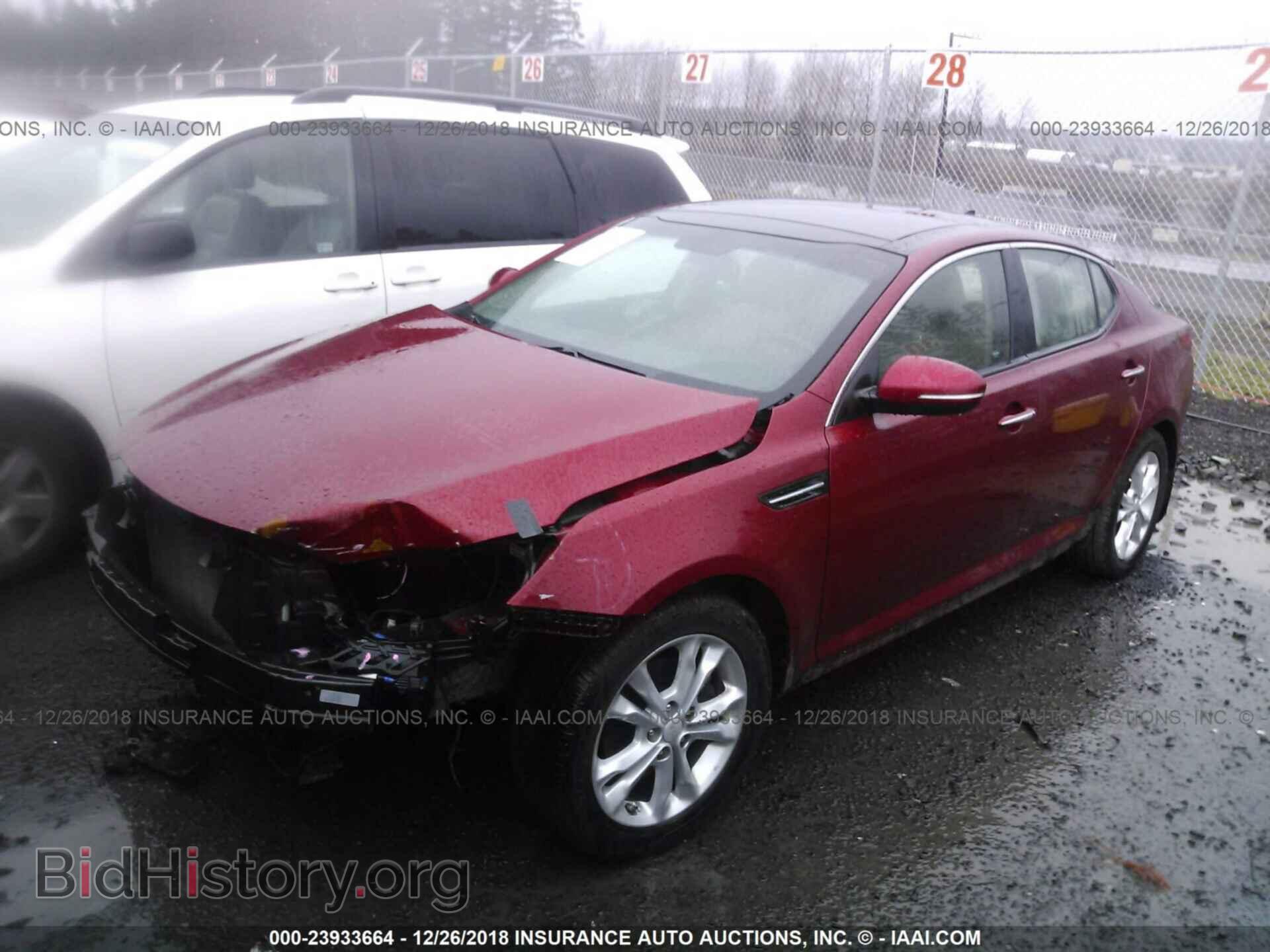 2013 KIA OPTIMA - VIN: 5XXGN4A7XDG120590 - Фото 2