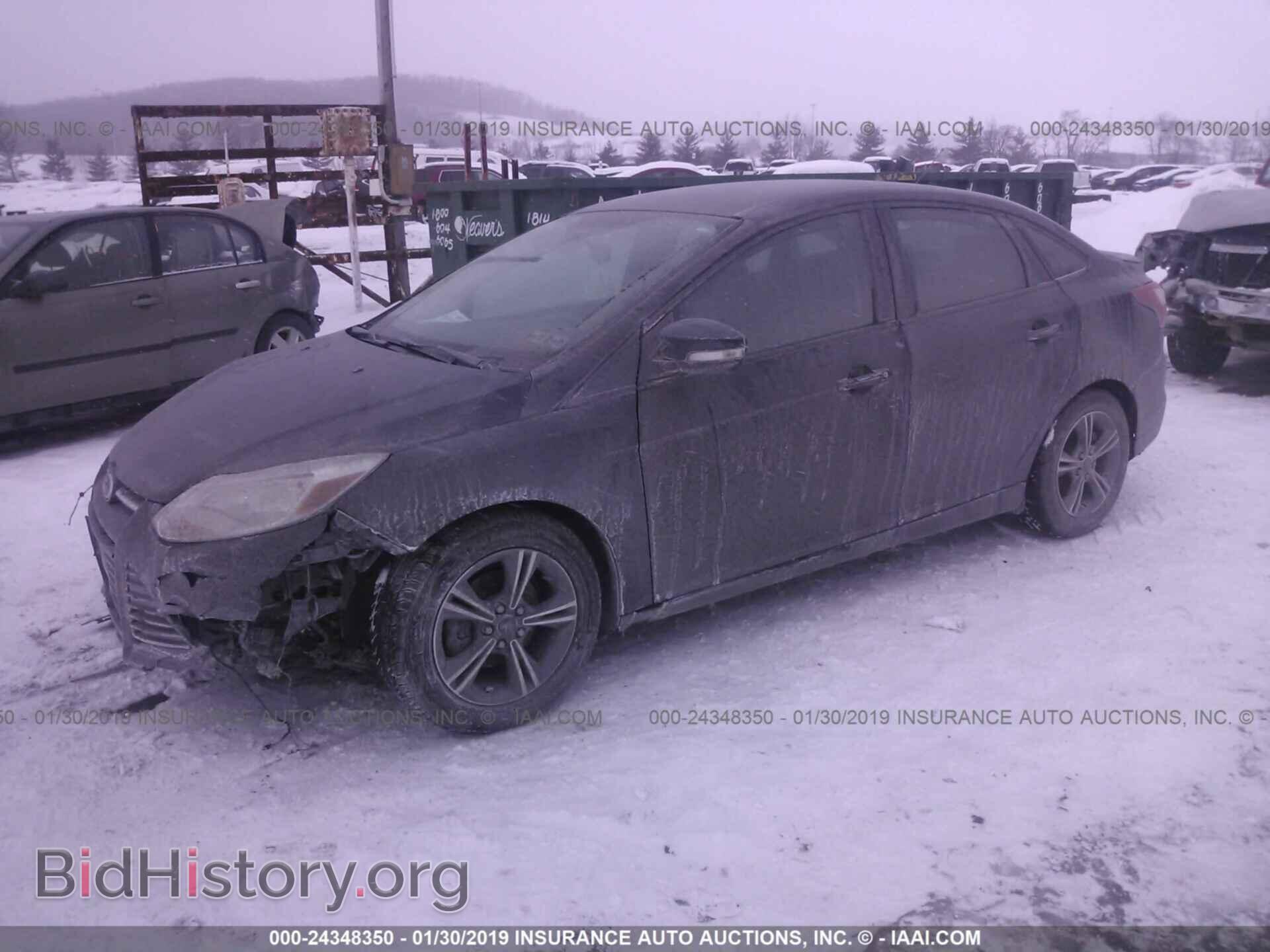 2014 FORD FOCUS - VIN: 1FADP3F25EL201640 - Фото 2