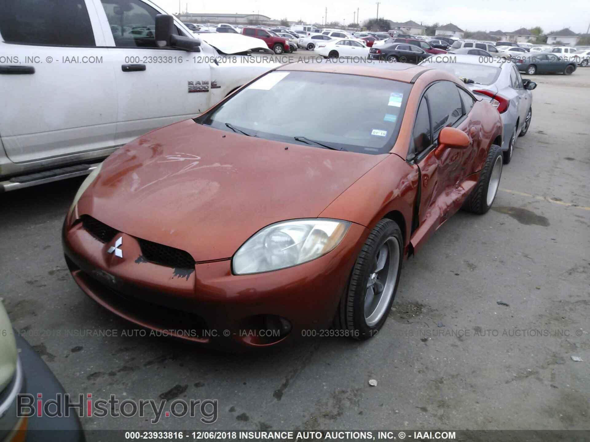 2008 MITSUBISHI ECLIPSE - VIN: 4A3AK24FX8E027484 - Фото 2