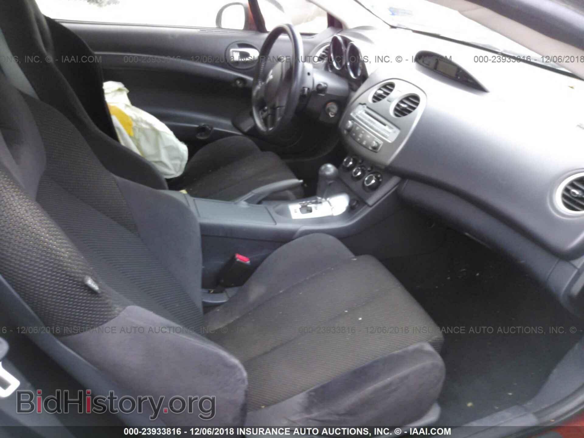 2008 MITSUBISHI ECLIPSE - VIN: 4A3AK24FX8E027484 - Фото 5