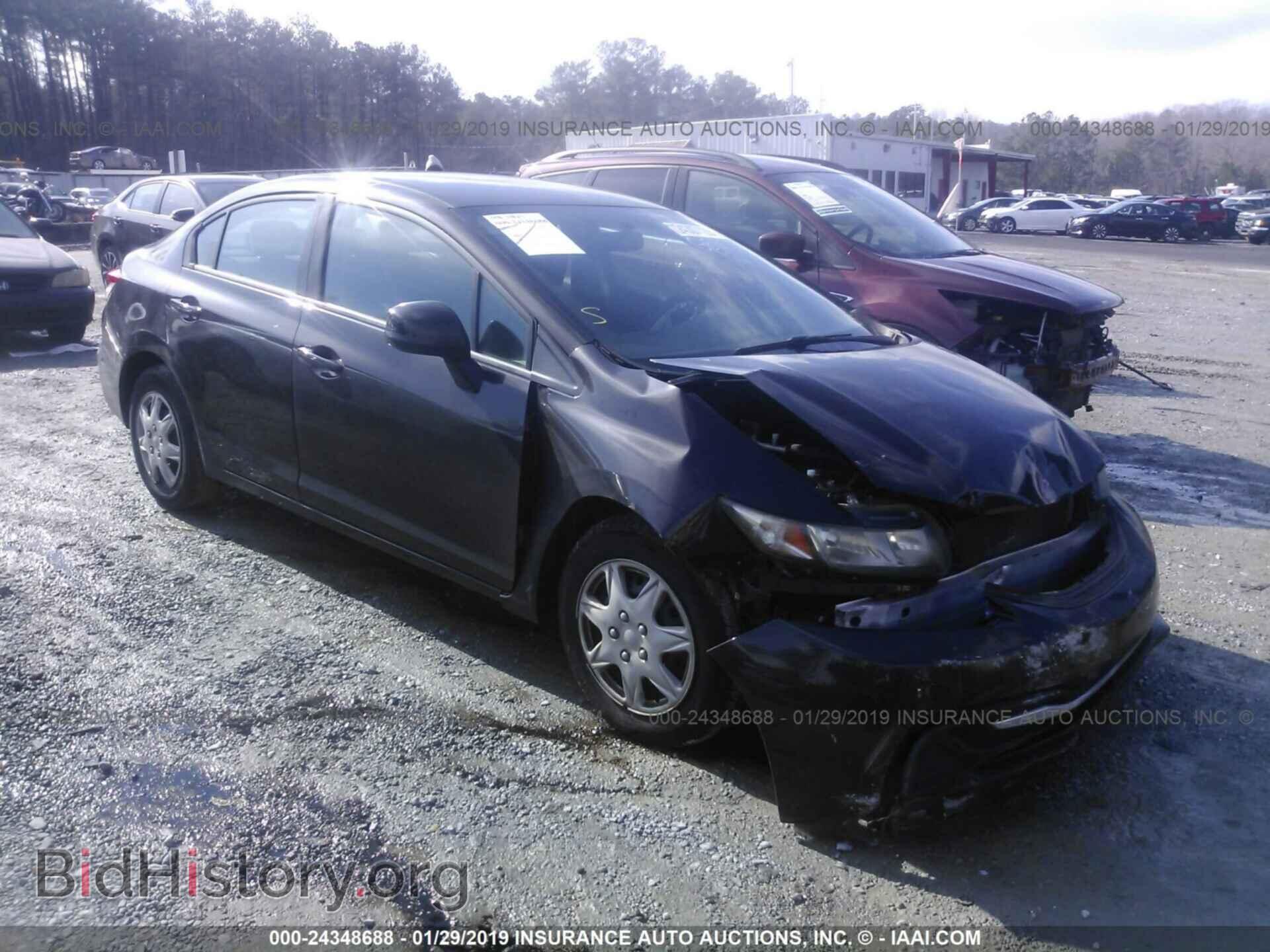 Фотография 2HGFB2F55DH583185 - HONDA CIVIC 2013