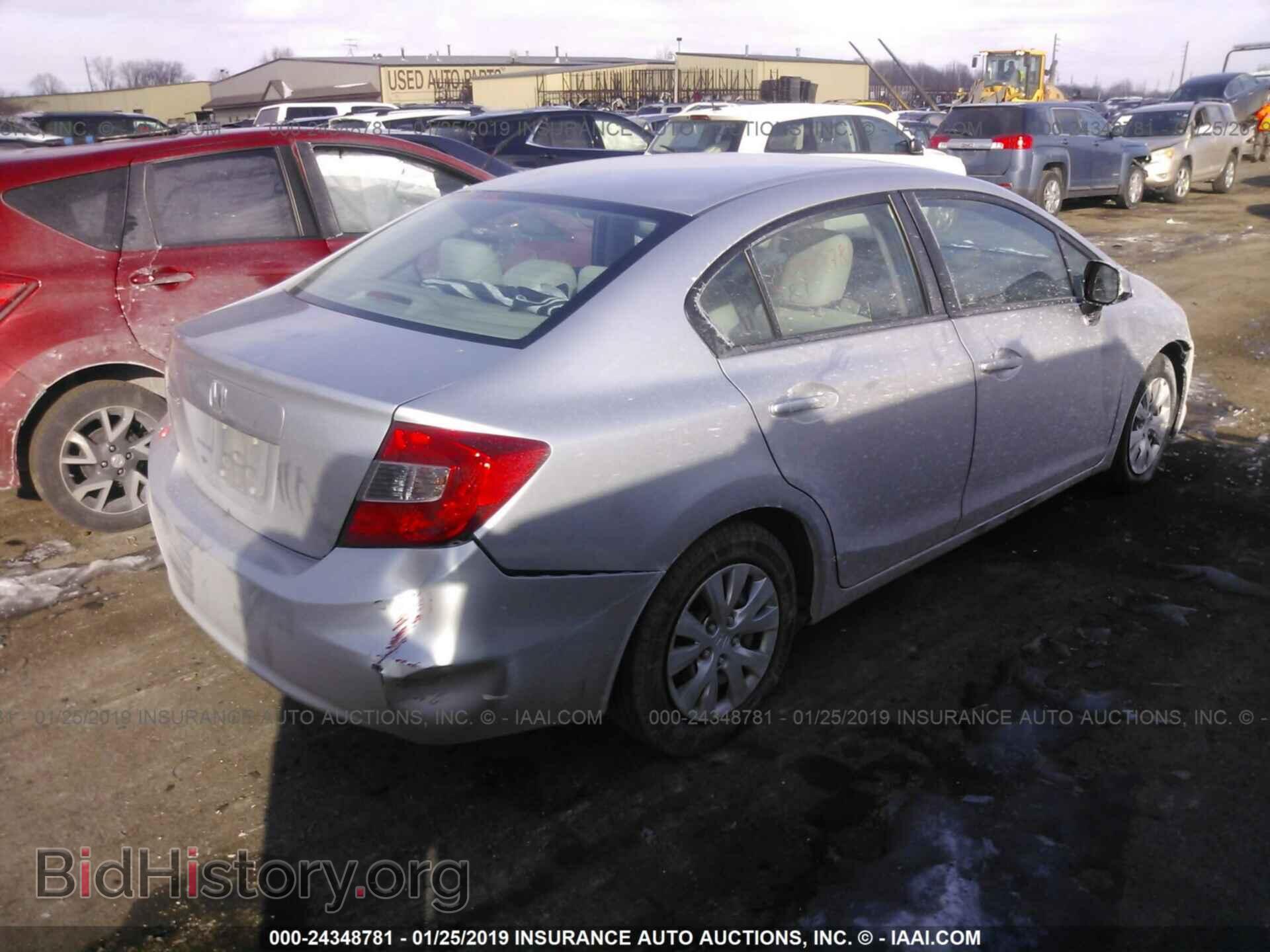 2012 HONDA CIVIC - VIN: 19XFB2F58CE098726 - Photo 4