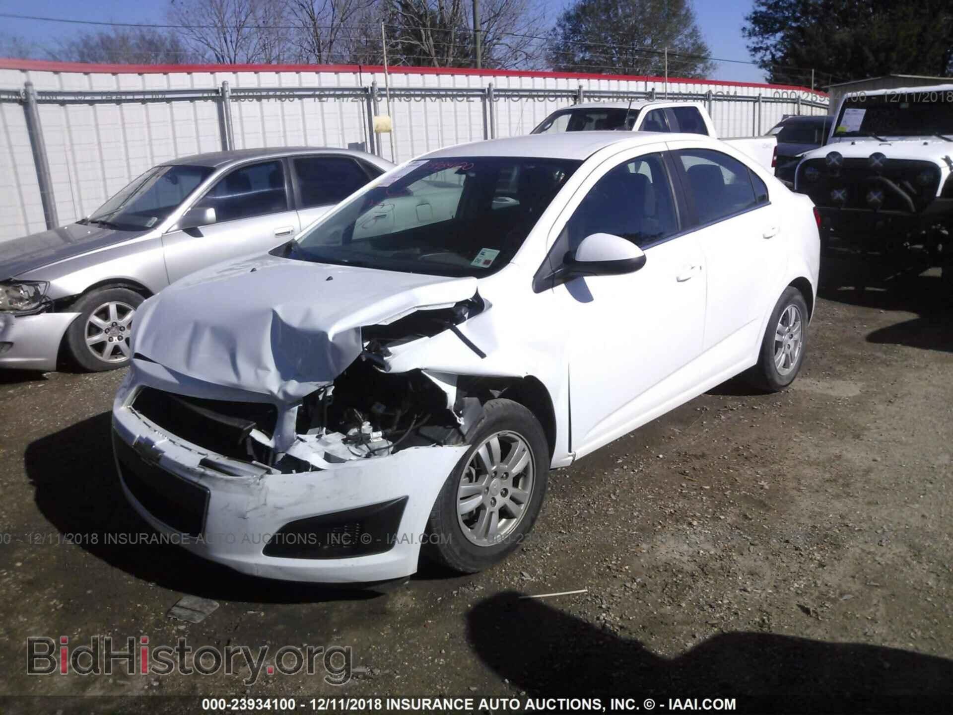 2014 CHEVROLET SONIC - VIN: 1G1JC5SH1E4166080 - Фото 2