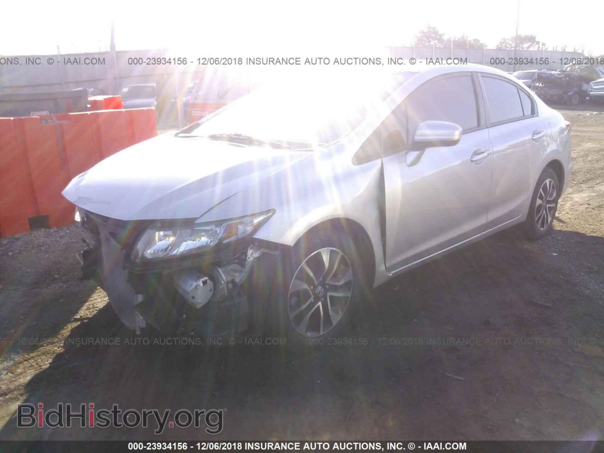 2014 HONDA CIVIC - VIN: 19XFB2F87EE036277 - Фото 2