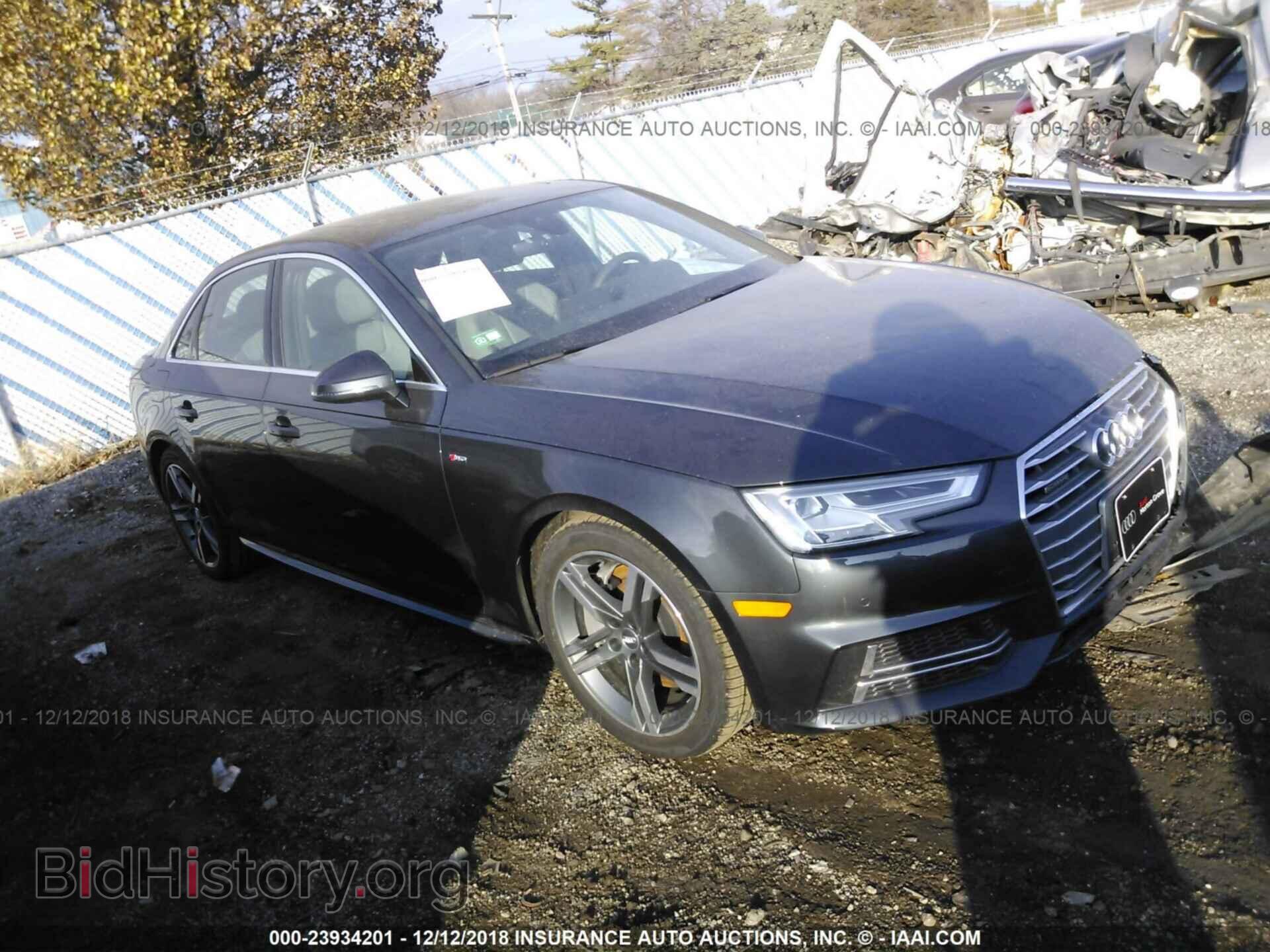 Фотография WAUENAF44JA198713 - AUDI A4 2018