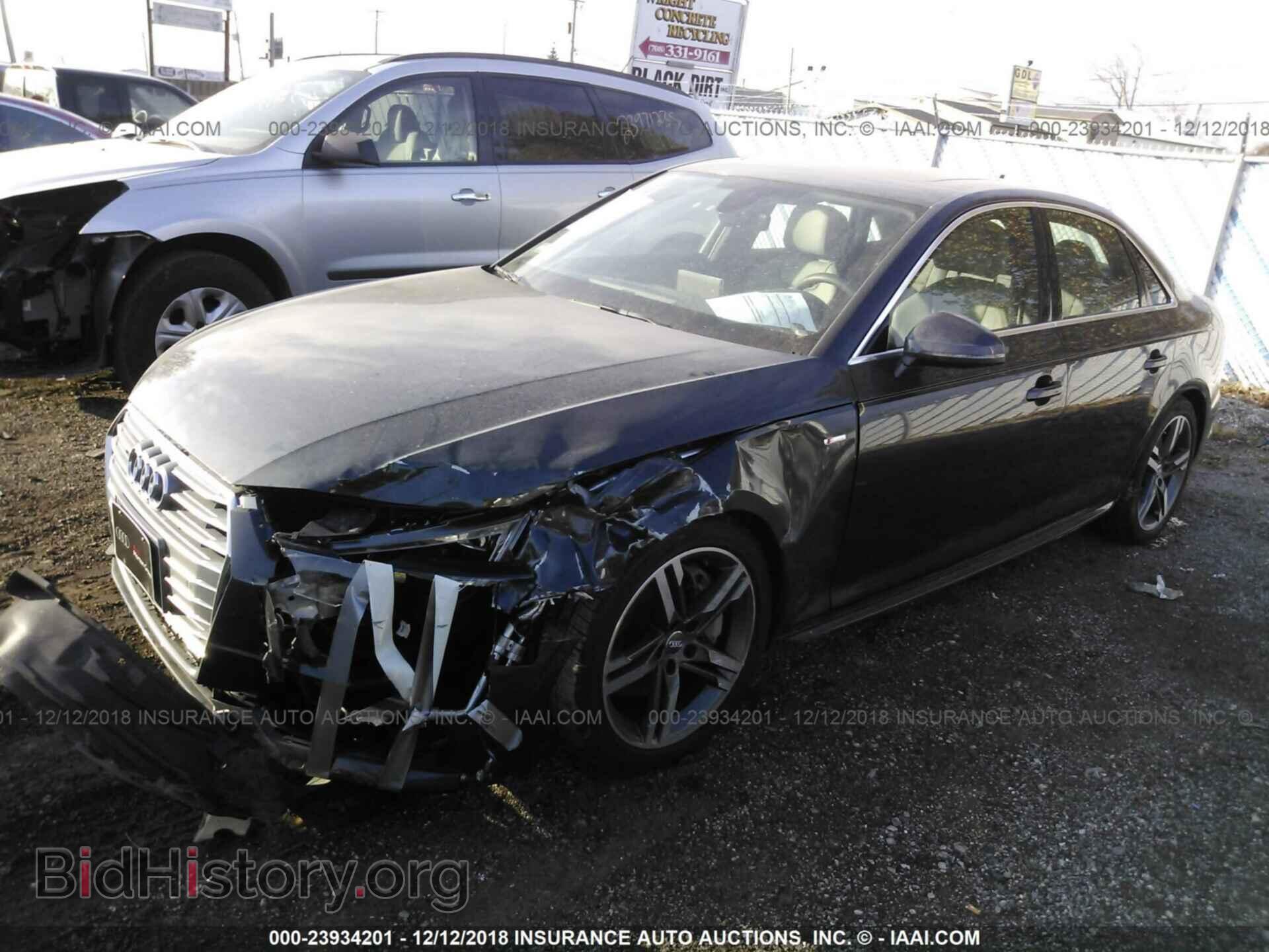 2018 AUDI A4 - VIN: WAUENAF44JA198713 - Фото 2