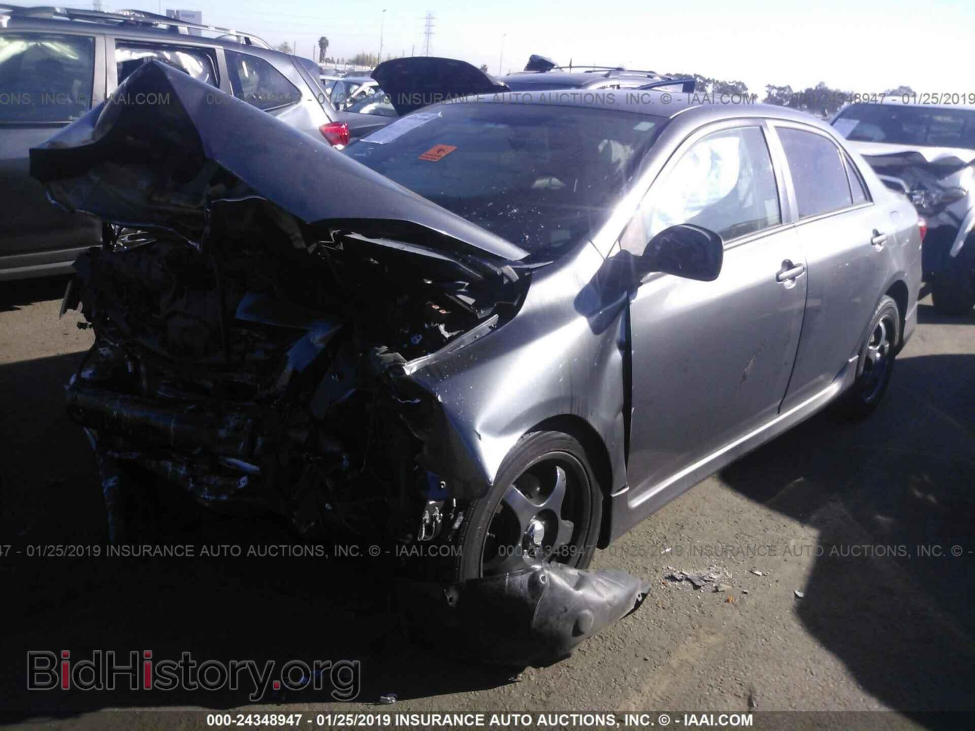2011 TOYOTA COROLLA - VIN: 2T1BU4EE0BC729343 - Фото 2
