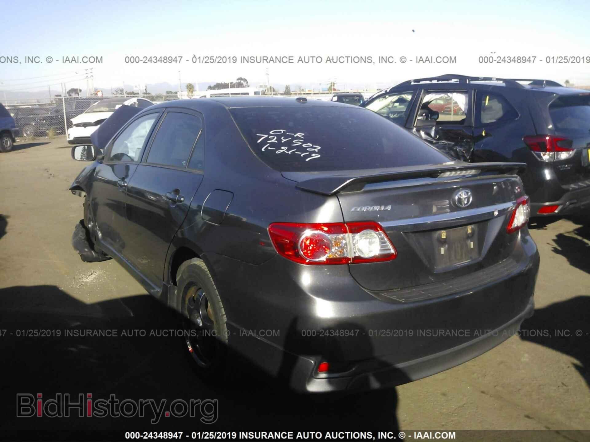 2011 TOYOTA COROLLA - VIN: 2T1BU4EE0BC729343 - Фото 3