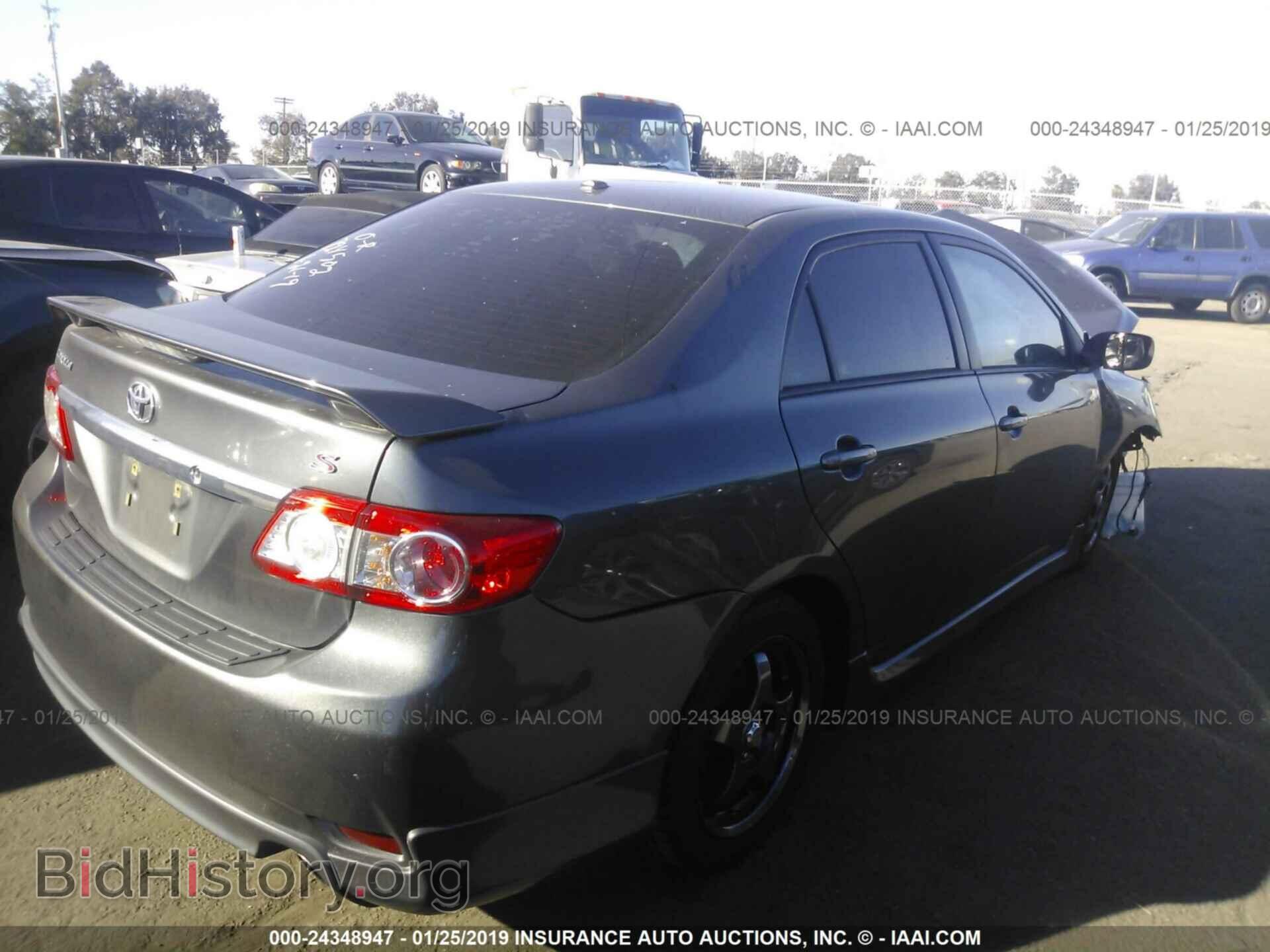 2011 TOYOTA COROLLA - VIN: 2T1BU4EE0BC729343 - Фото 4