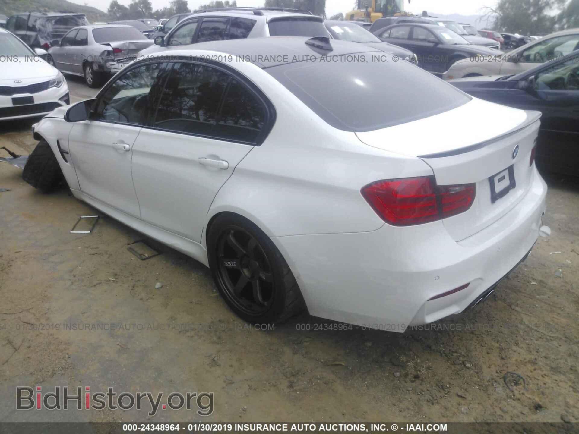 2015 BMW M3 - VIN: WBS3C9C55FP805775 - Фото 3