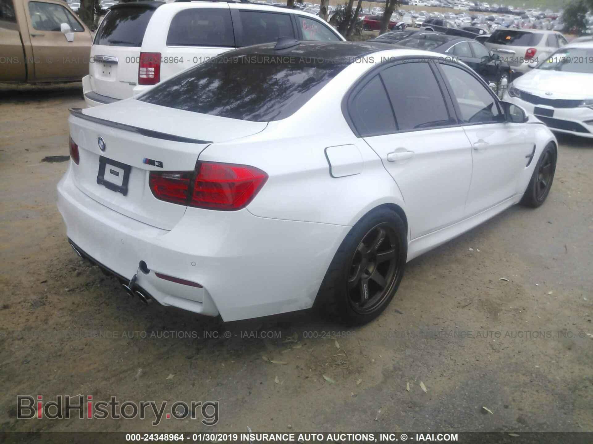 2015 BMW M3 - VIN: WBS3C9C55FP805775 - Фото 4