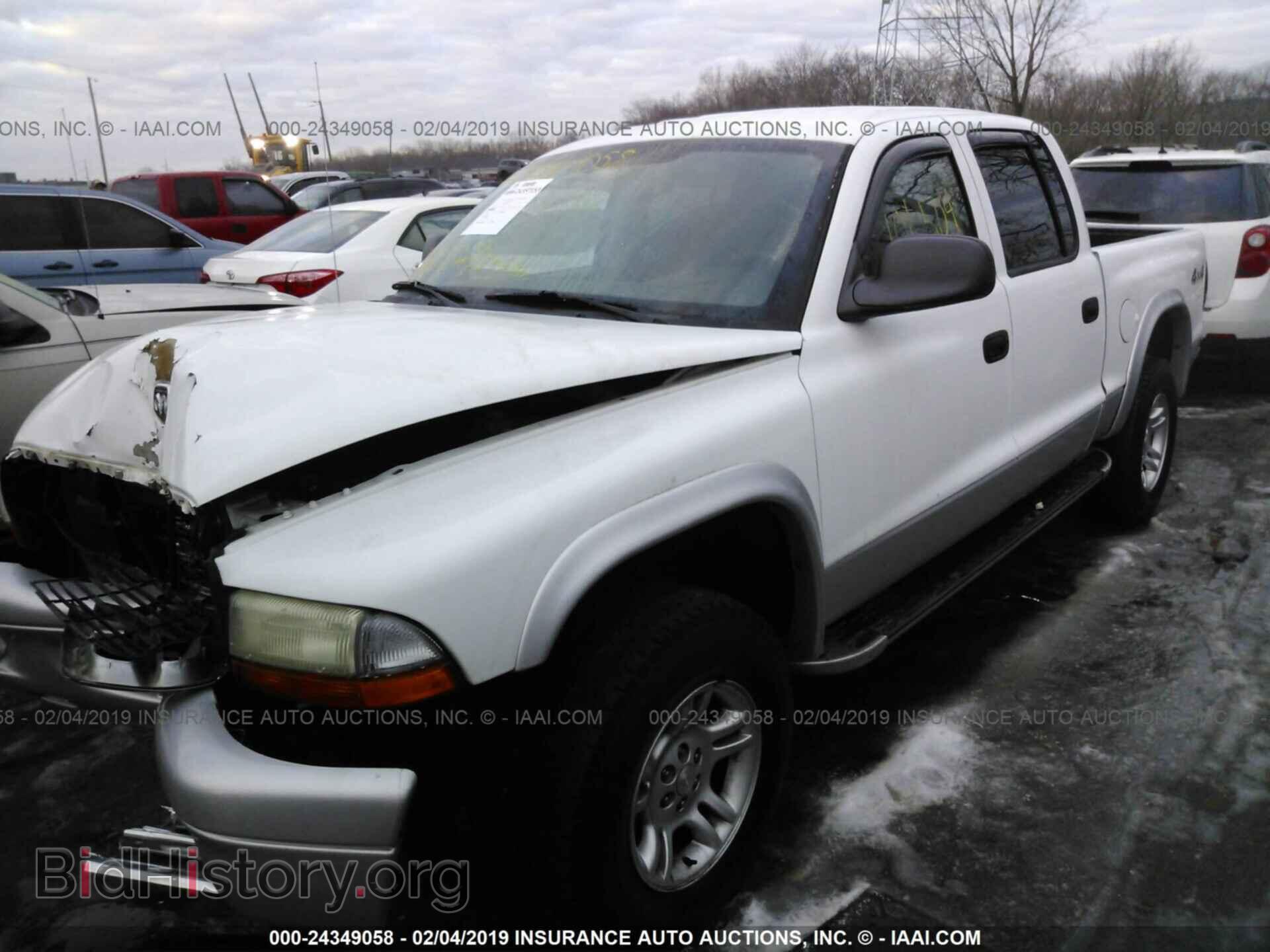 2003 DODGE DAKOTA - VIN: 1D7HG48Z33S127512 - Фото 2