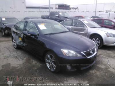 2010 Lexus IS, синий — VIN JTHBF5C21A5125738, IAAI