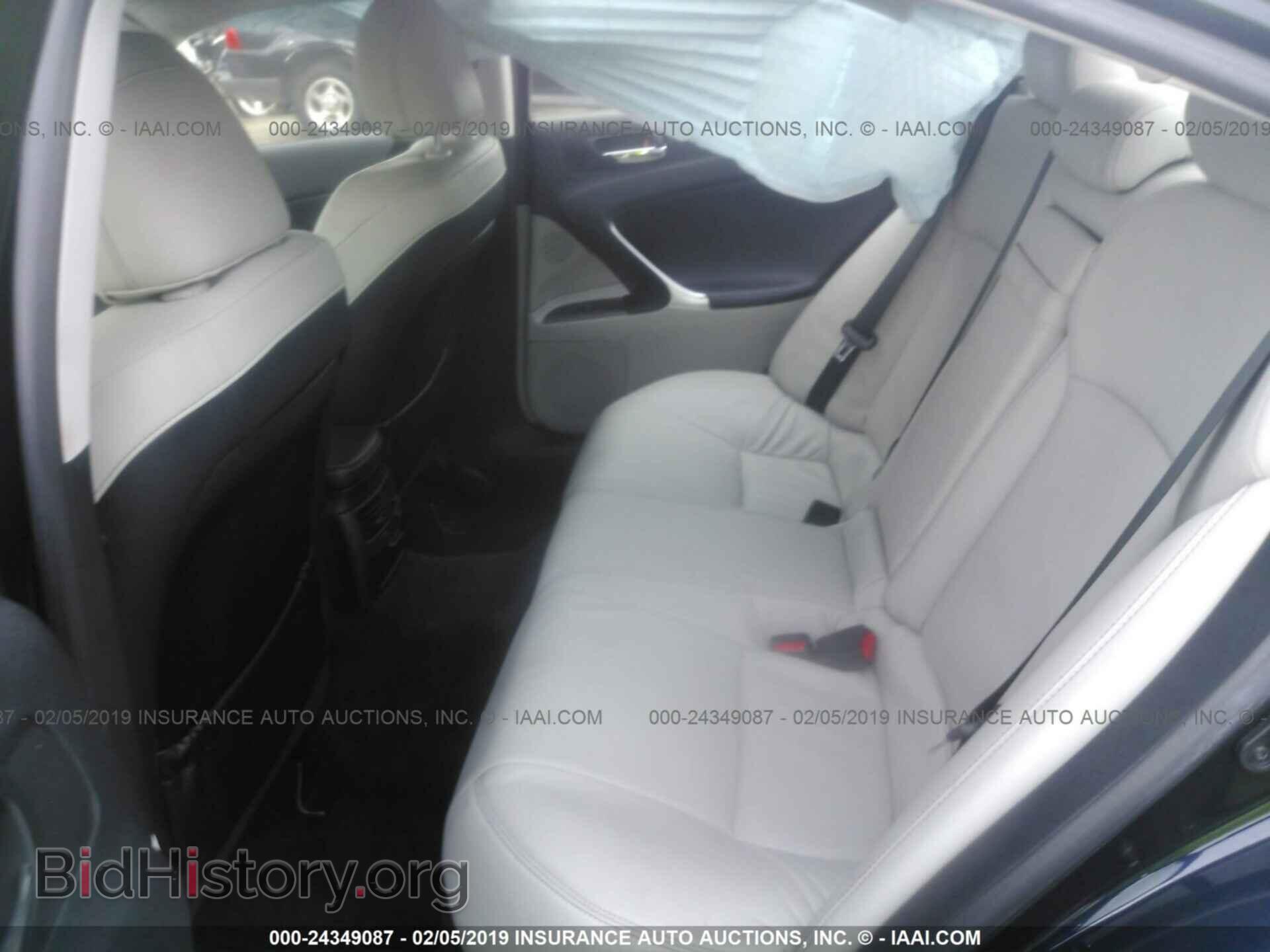 2010 LEXUS IS - VIN: JTHBF5C21A5125738 - Фото 8