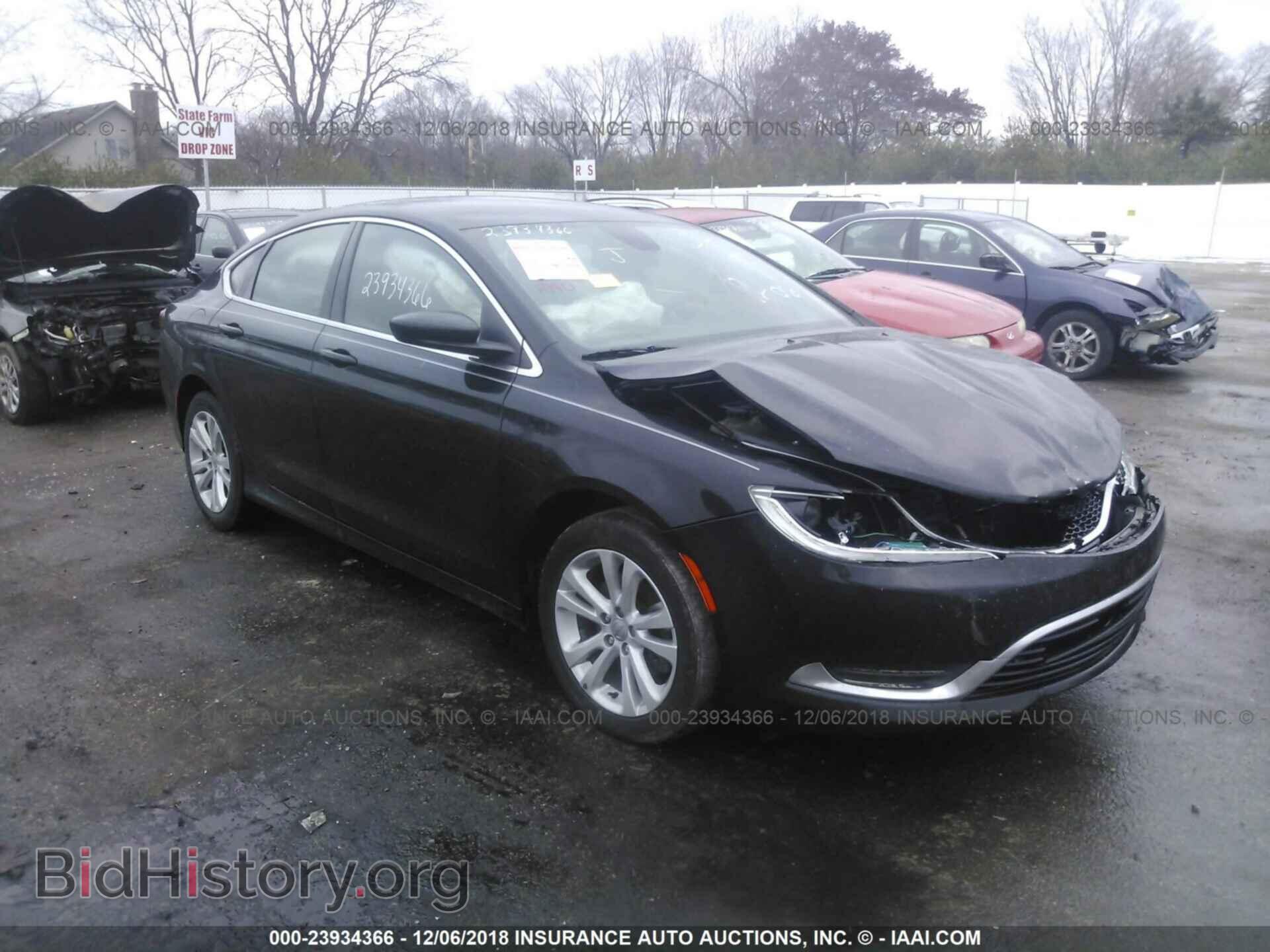 Фотография 1C3CCCABXFN650038 - CHRYSLER 200 2015