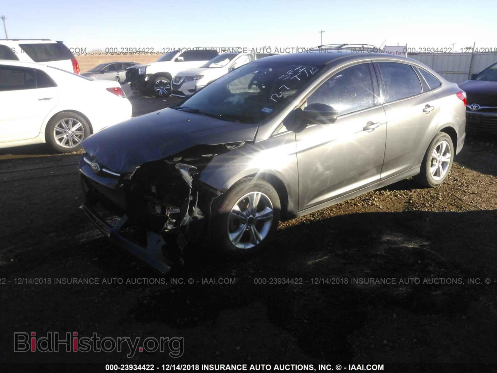 2013 FORD FOCUS - VIN: 1FADP3F28DL254458 - Фото 2