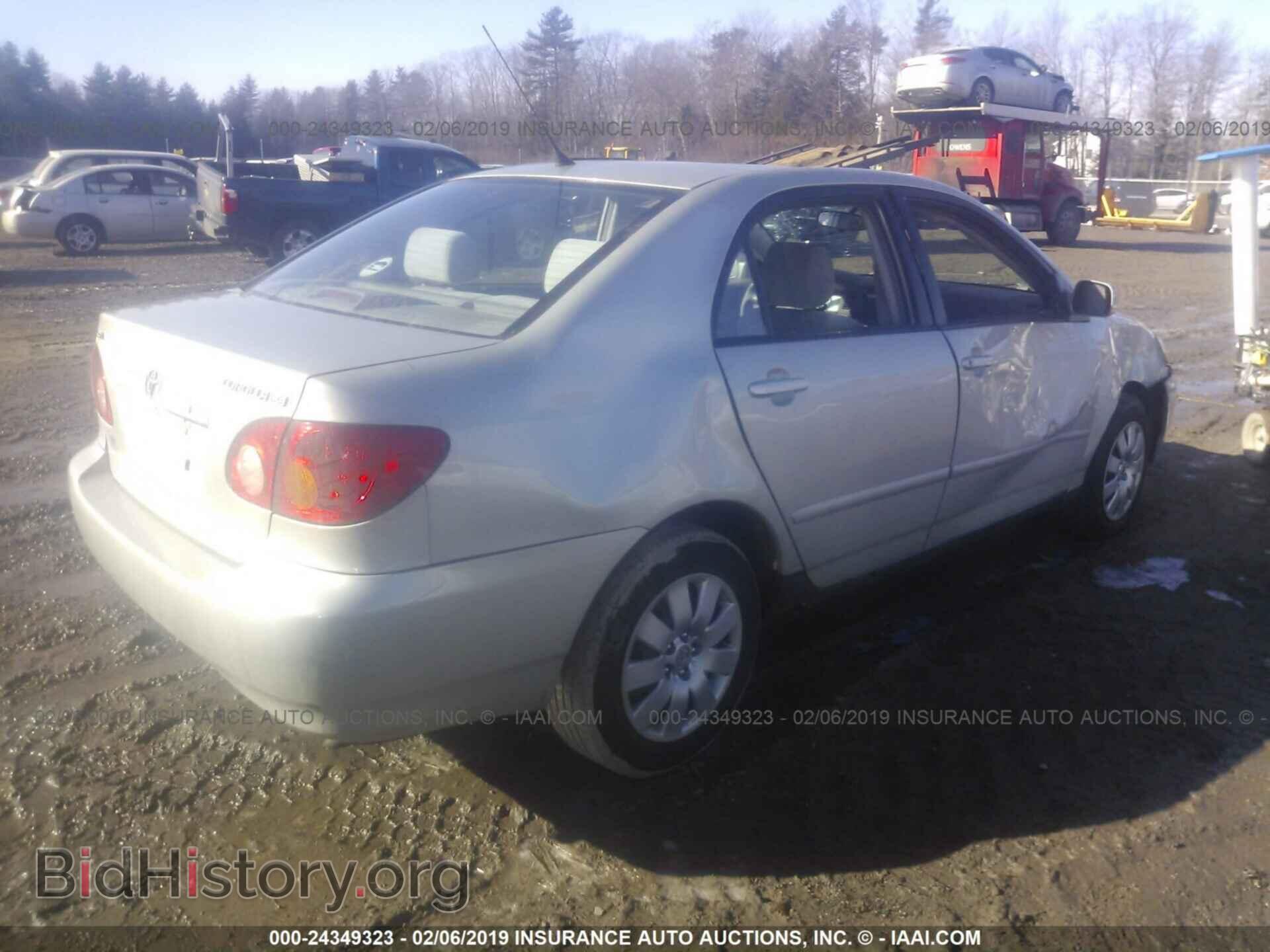 2003 TOYOTA COROLLA - VIN: 2T1BR32E33C109023 - Фото 4