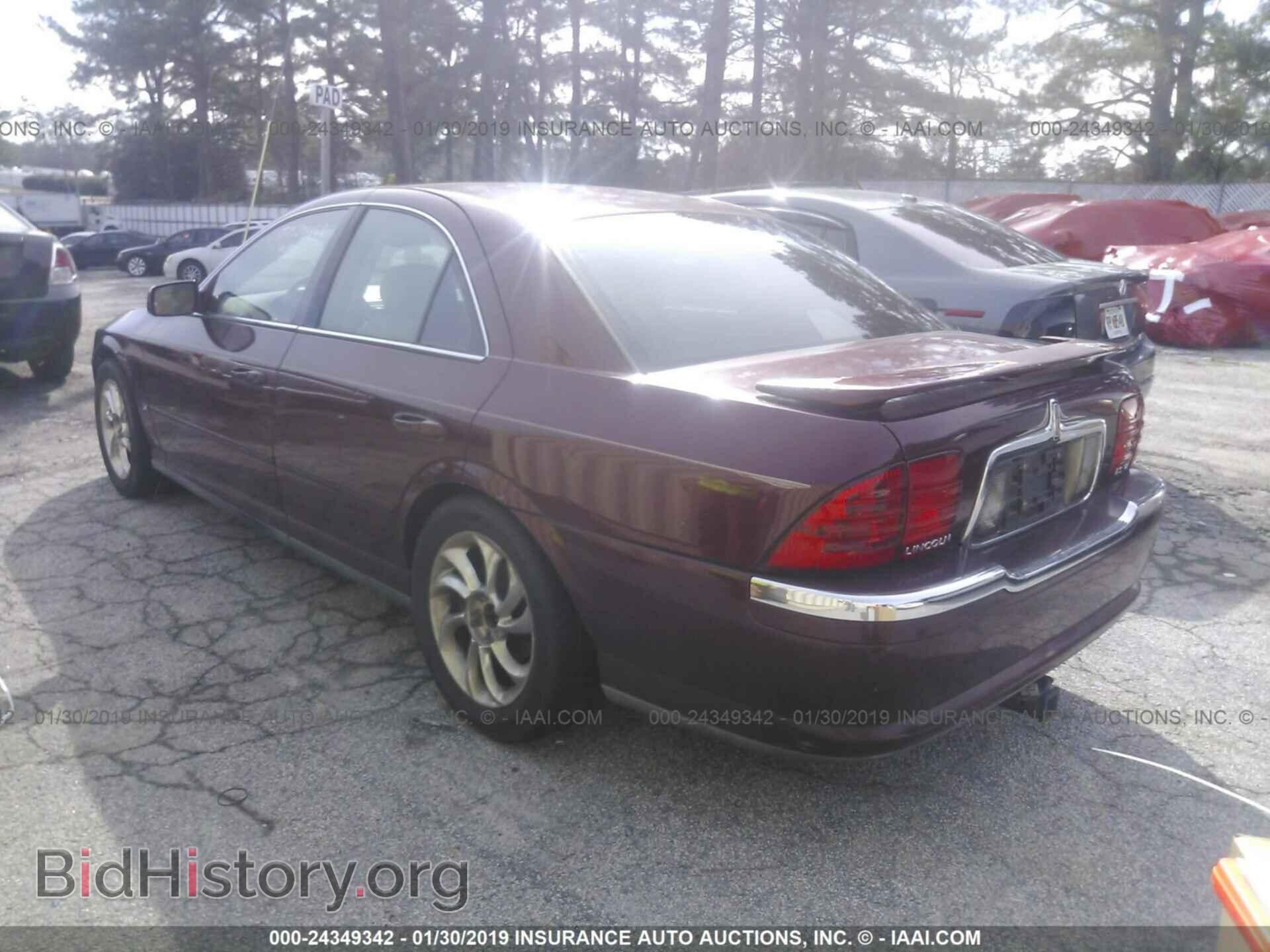 2001 LINCOLN LS - VIN: 1LNHM87A21Y660656 - Фото 3