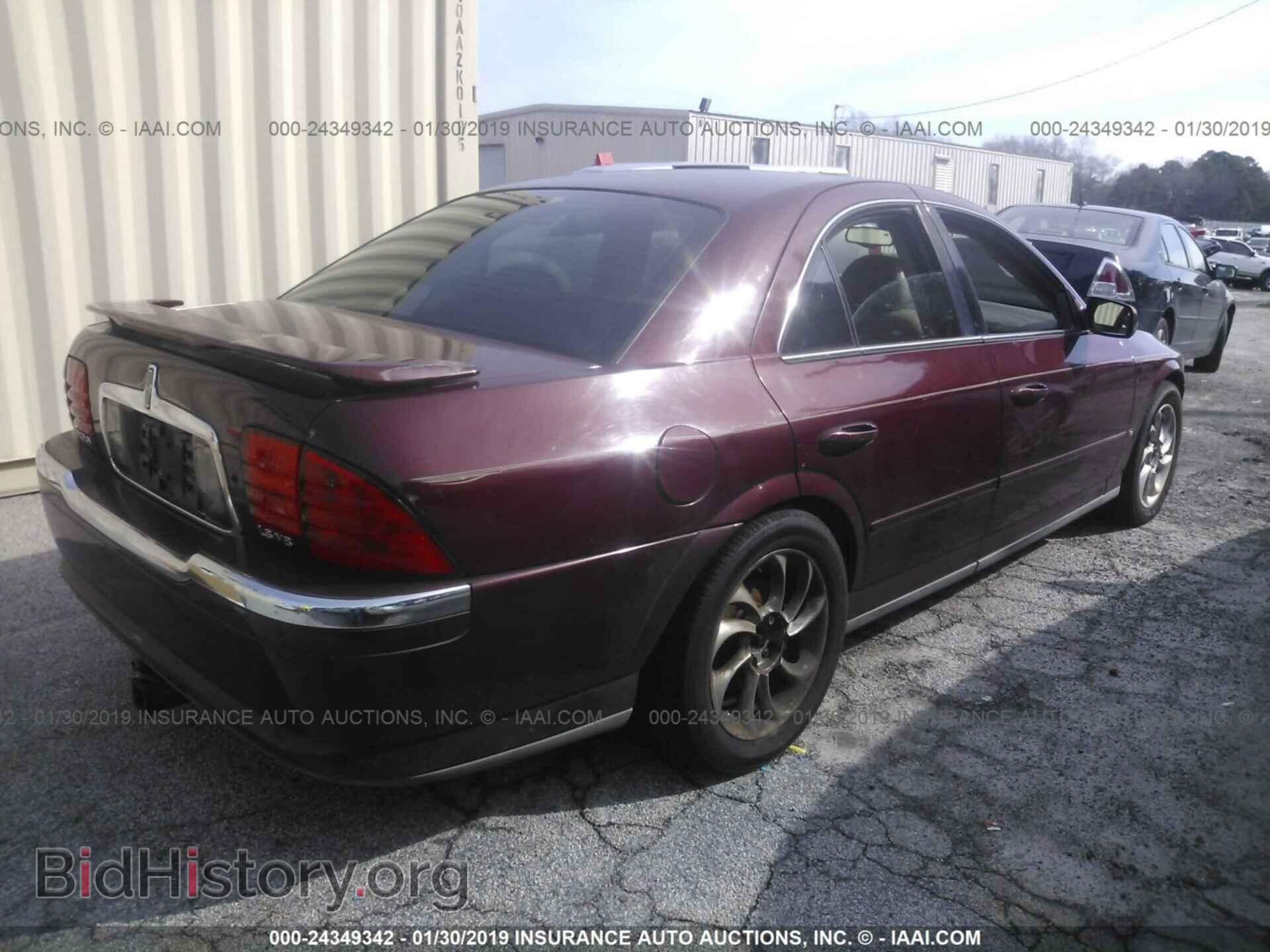 2001 LINCOLN LS - VIN: 1LNHM87A21Y660656 - Фото 4