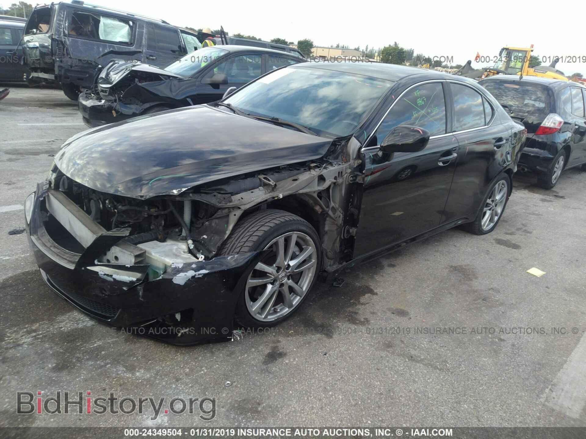 2008 LEXUS IS - VIN: JTHBE262085017411 - Фото 2